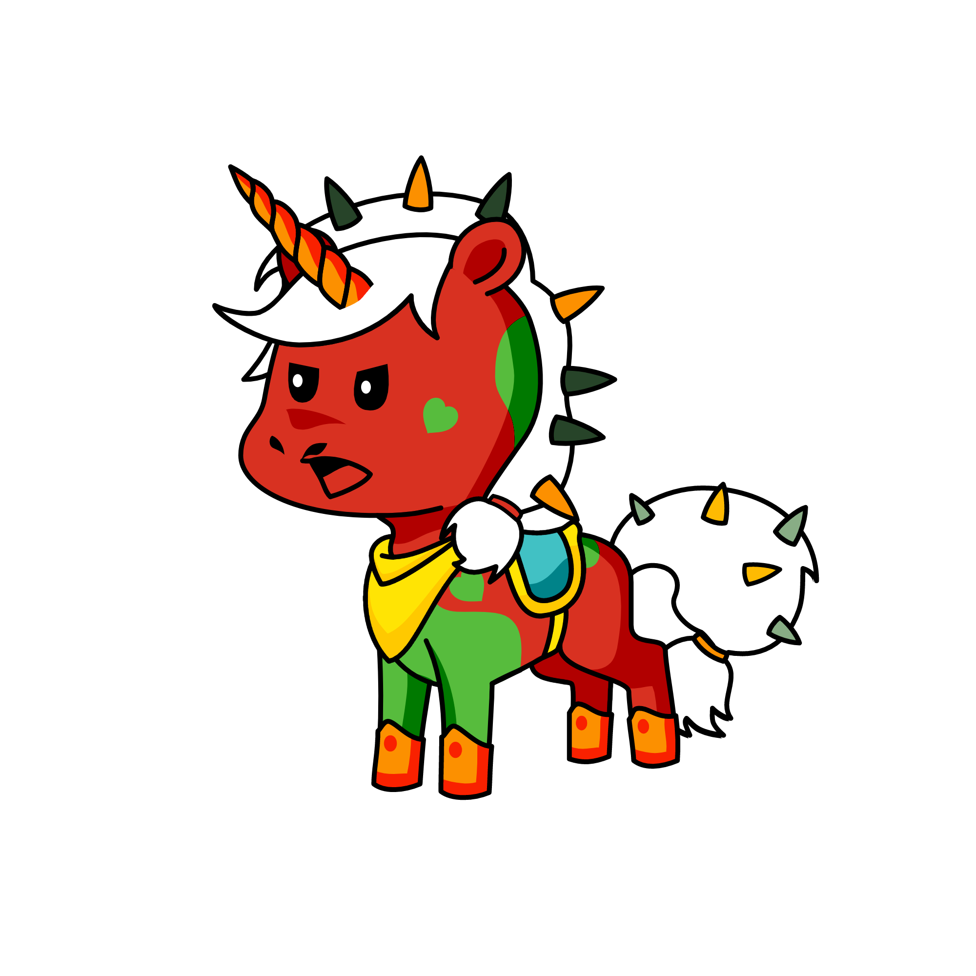 I am a boy not a girl, the unicorn