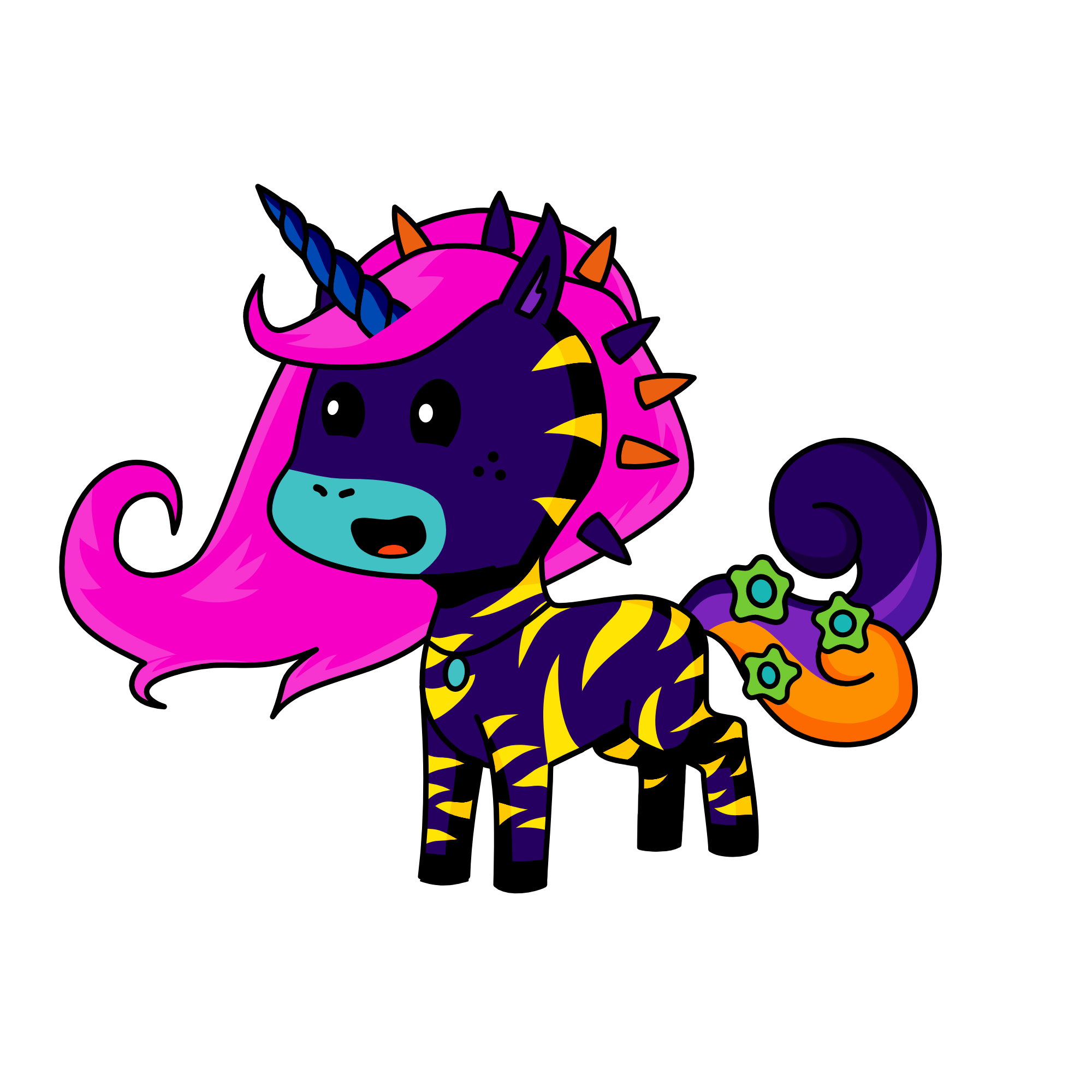 Blaze The Unicorn Of Dragons, the unicorn