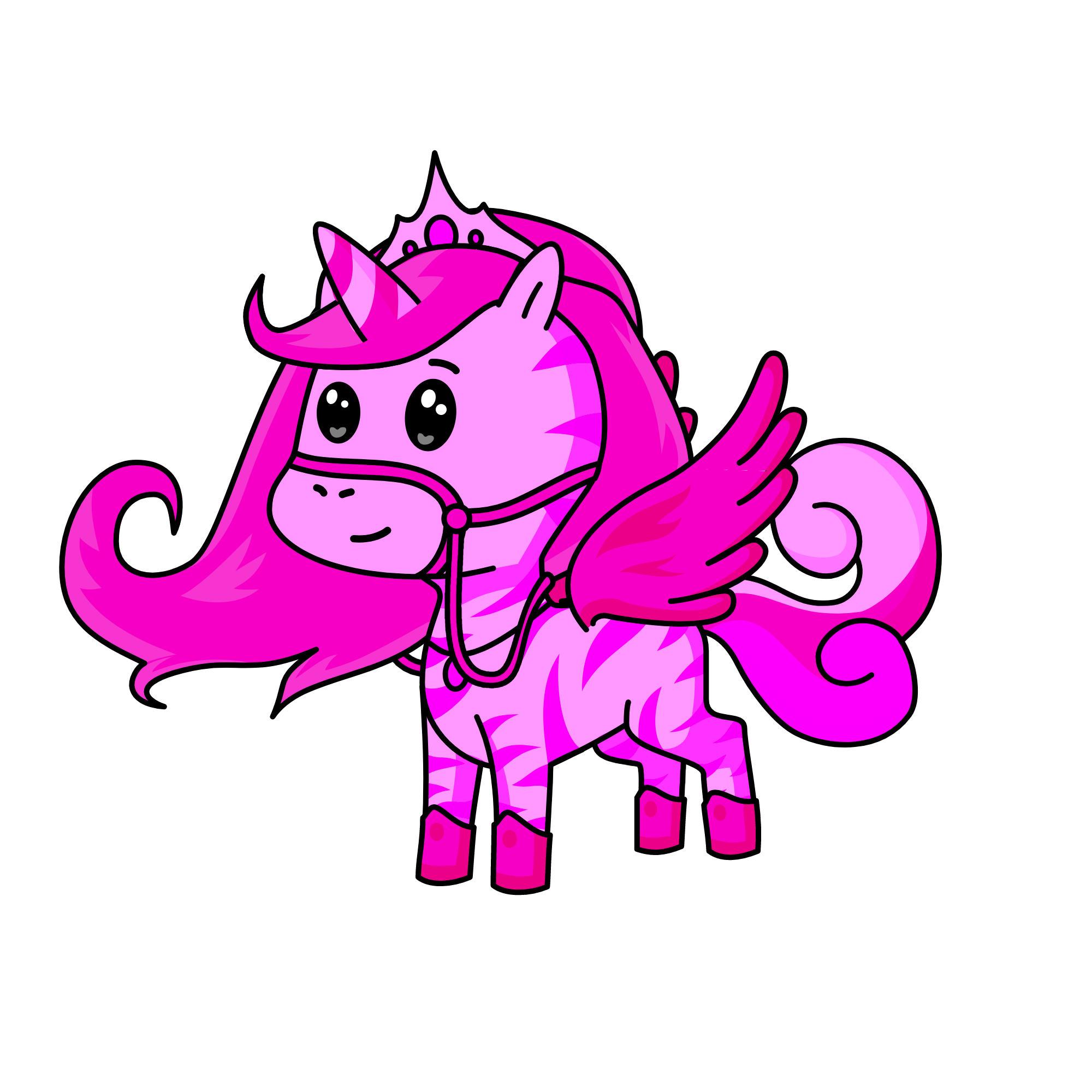 PRINCESS ROSE, the unicorn