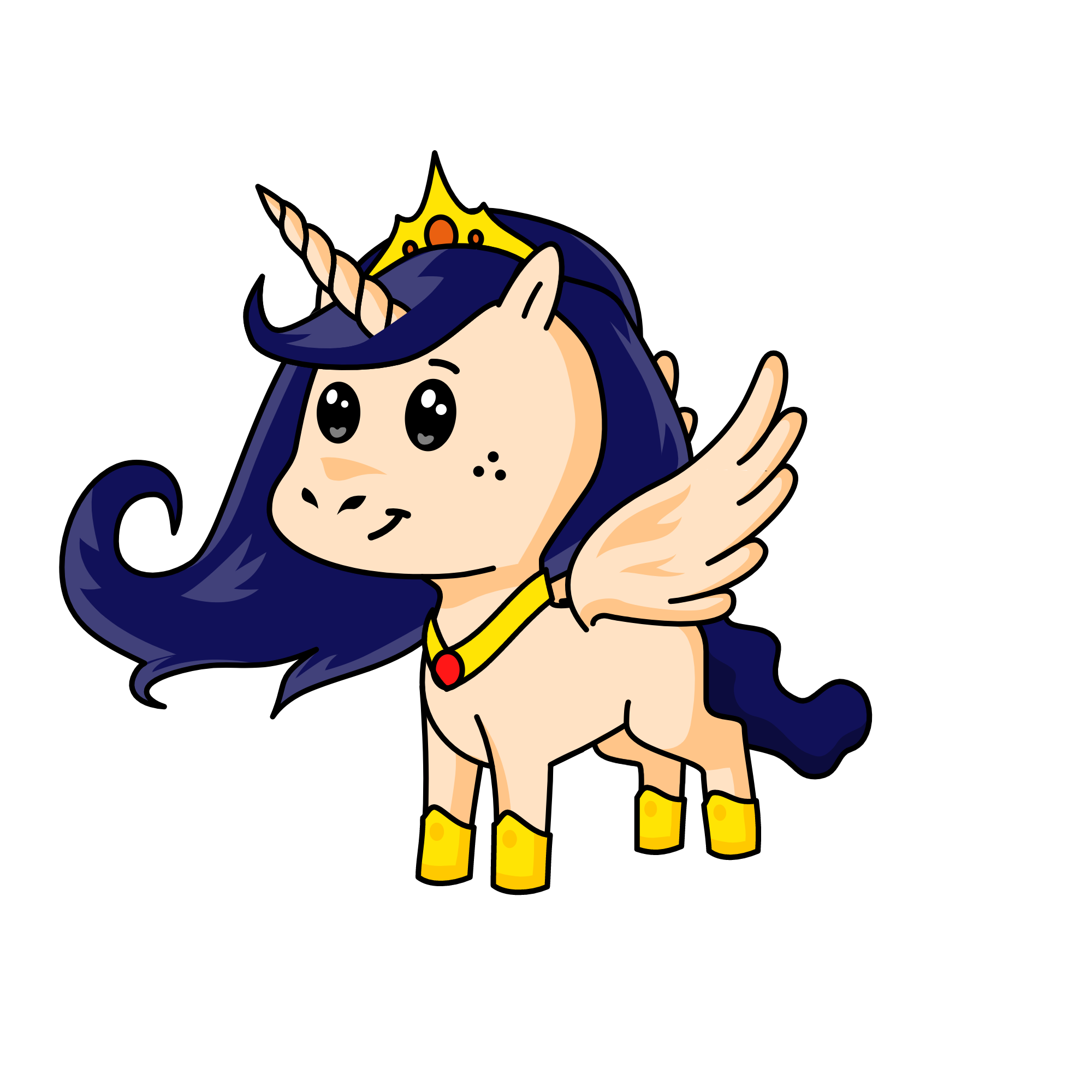 reina ladybugggggg, the unicorn