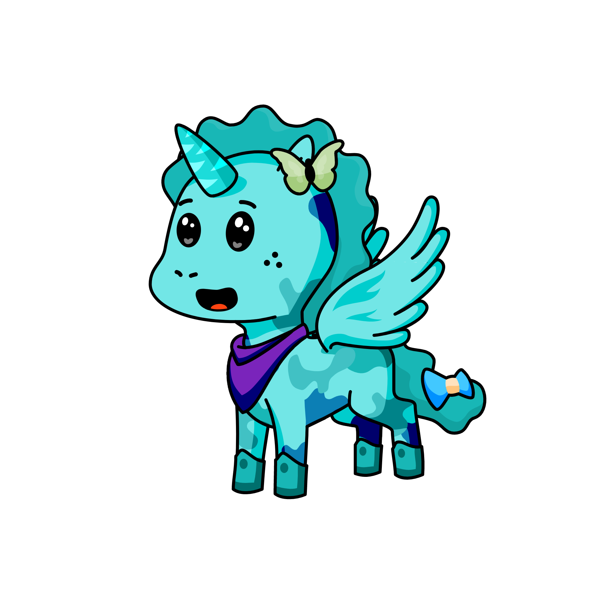 cloud, the unicorn