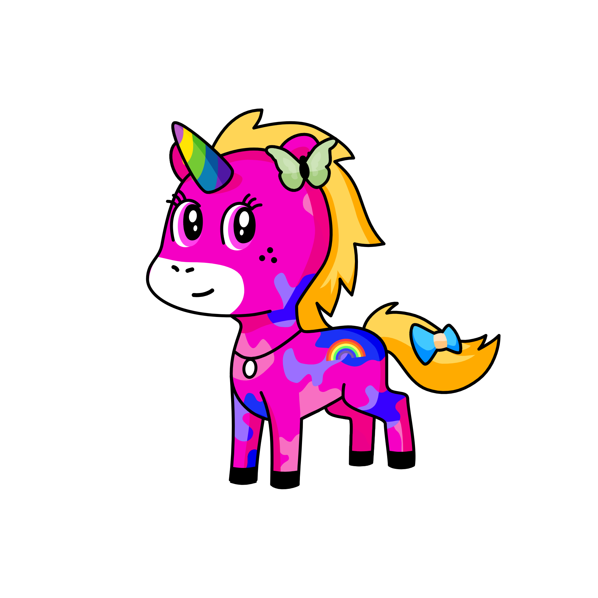 kk, the unicorn