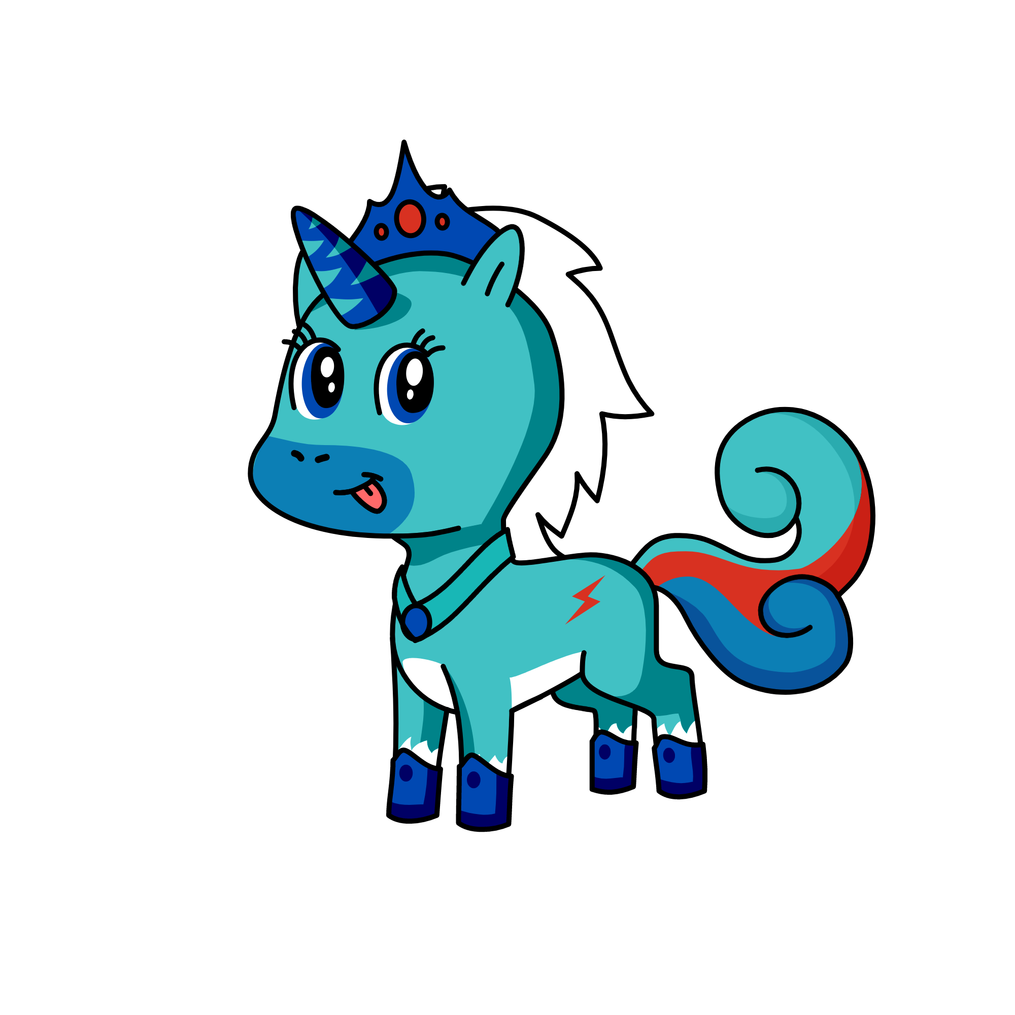riri, the unicorn