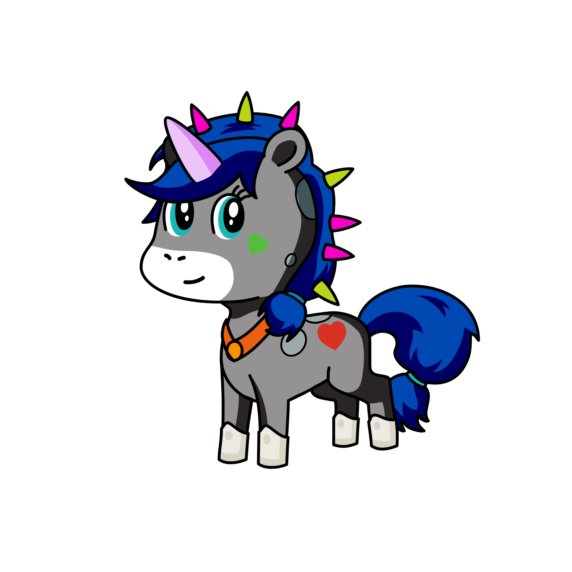 cj, the unicorn
