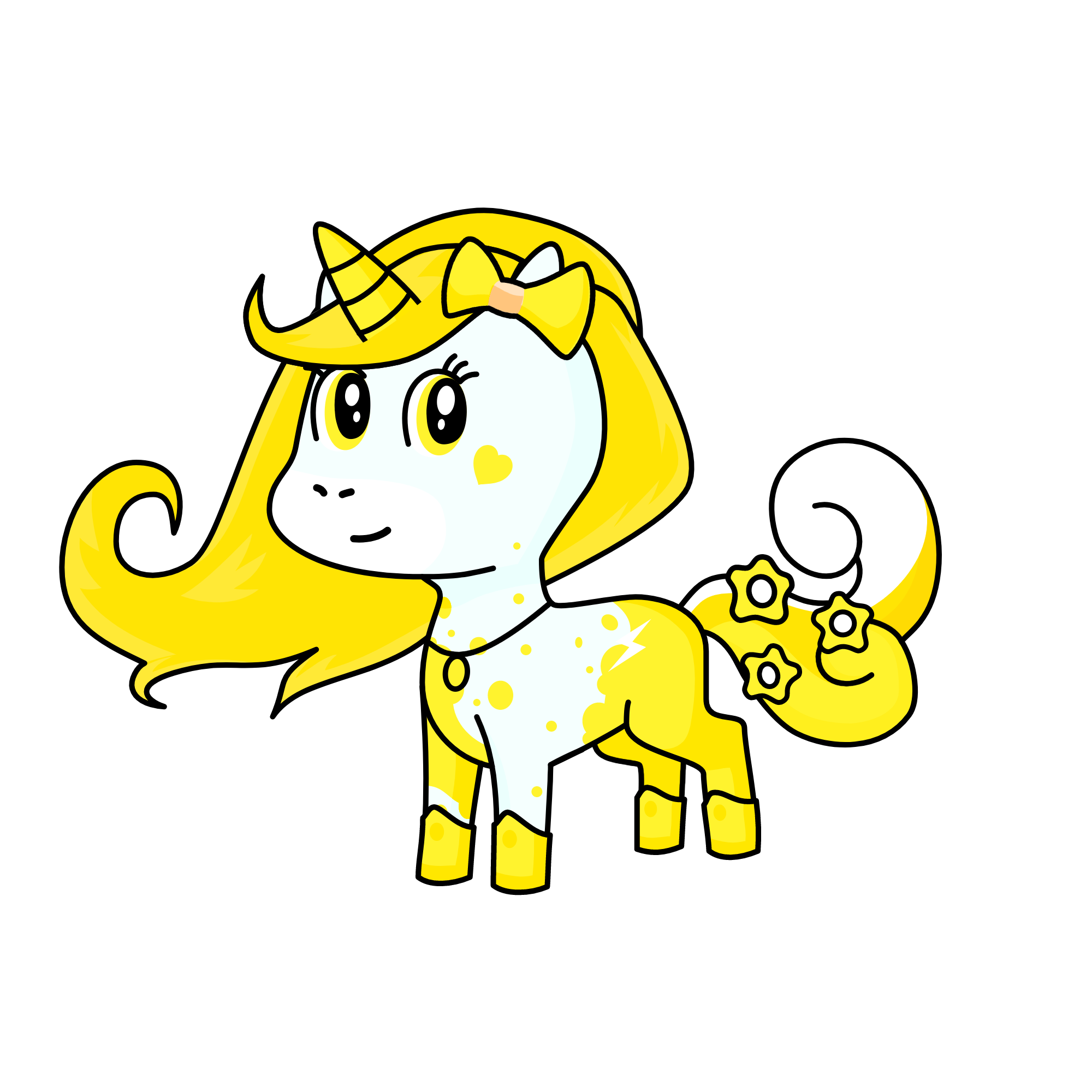 Sunny, the unicorn