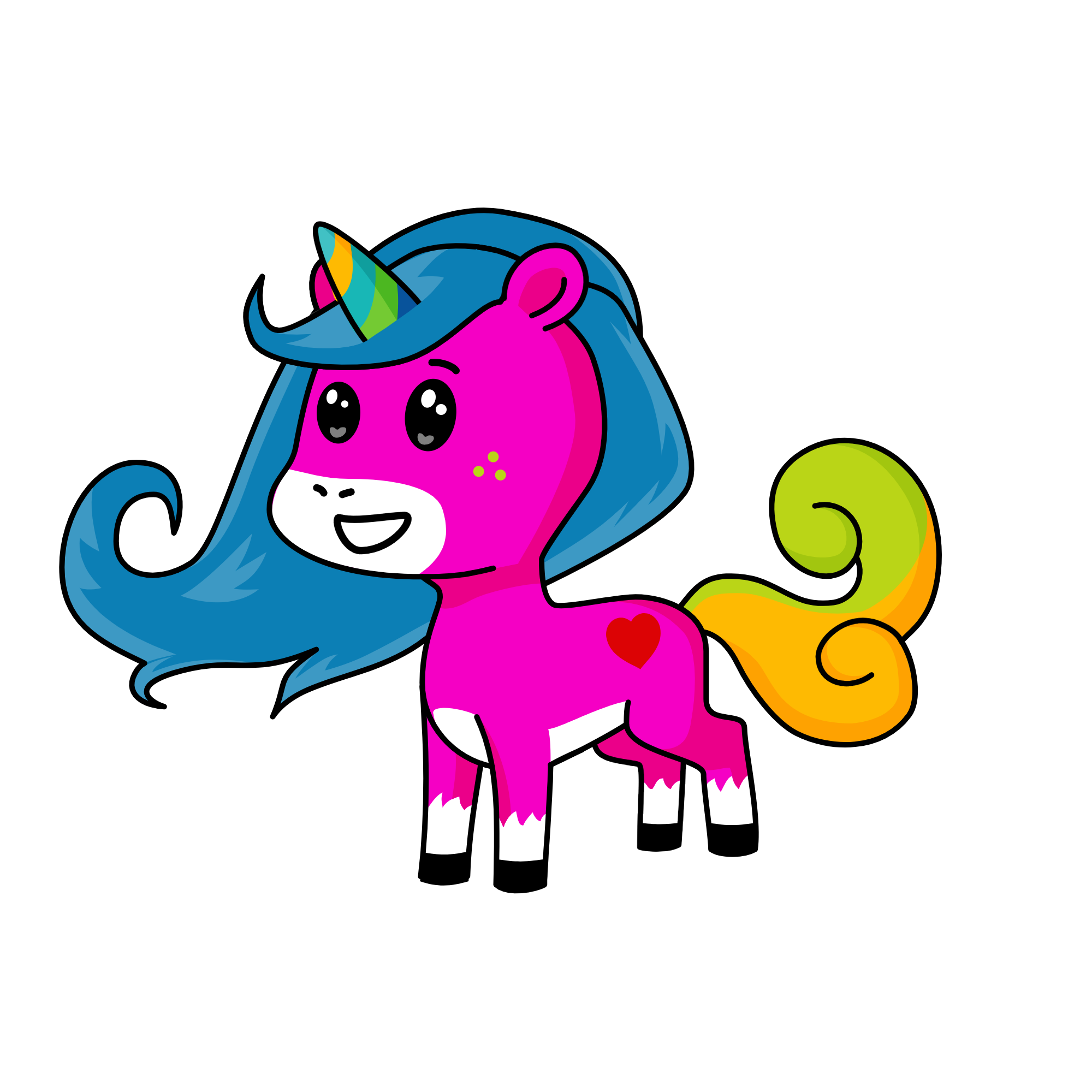 j, the unicorn
