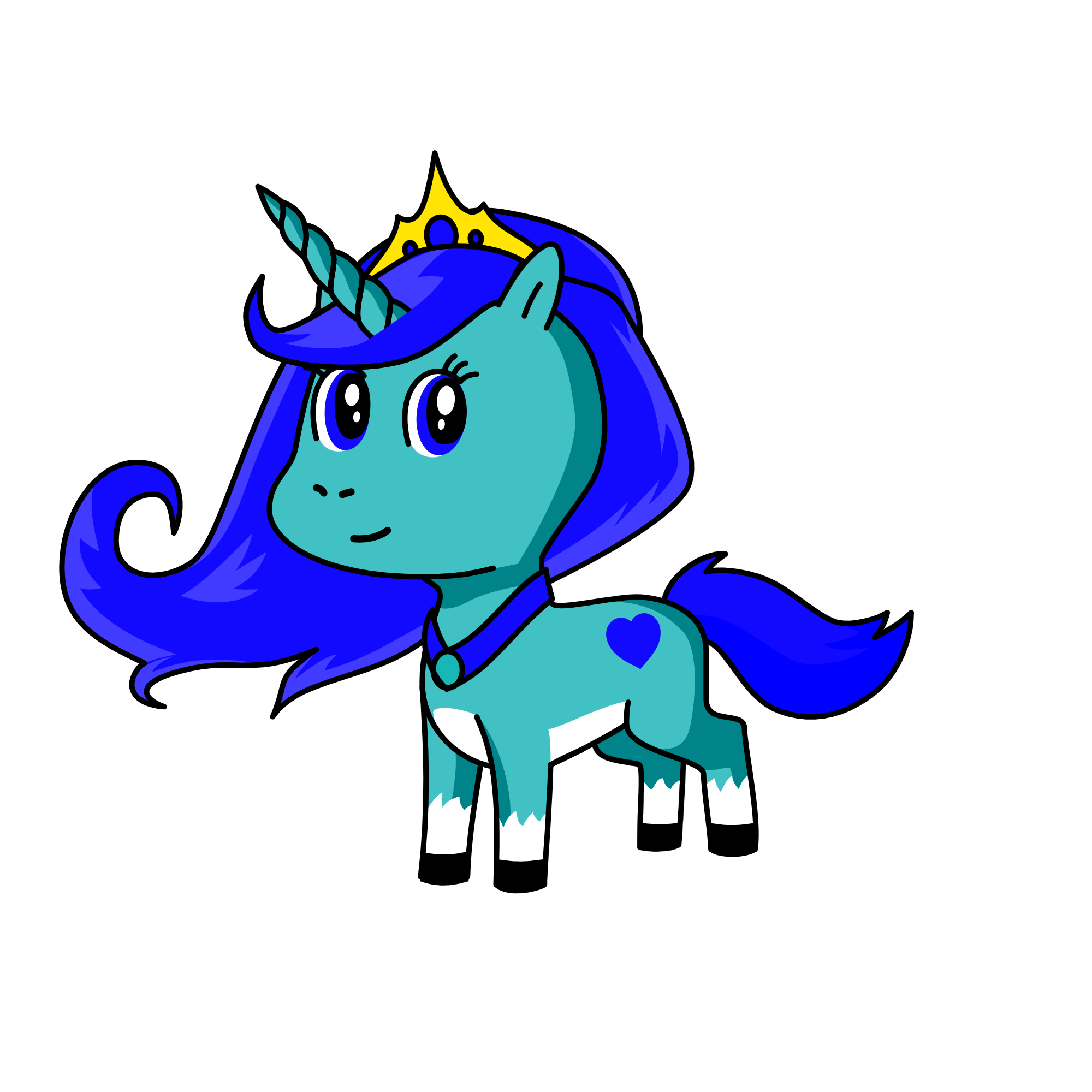 icy, the unicorn