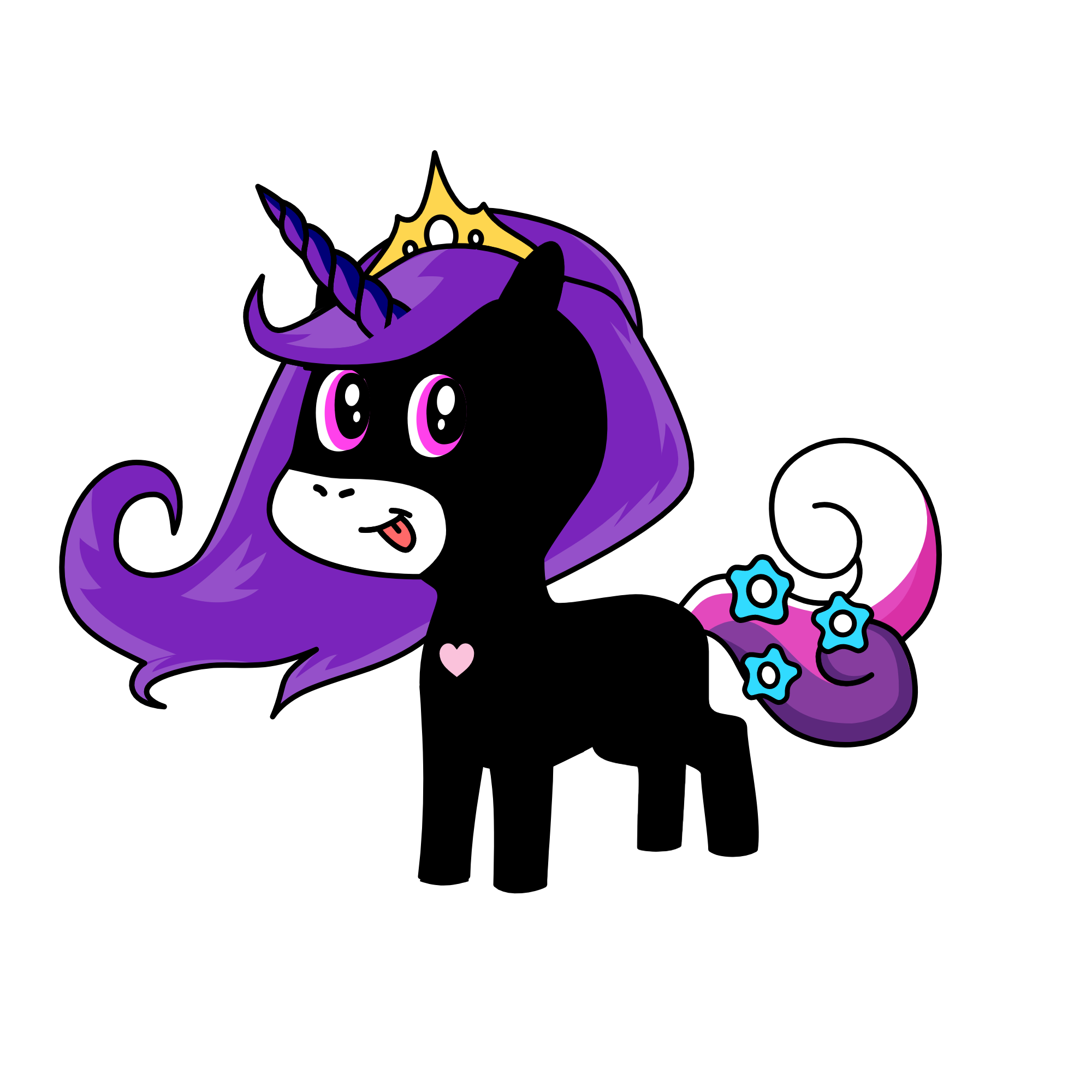 queen, the unicorn