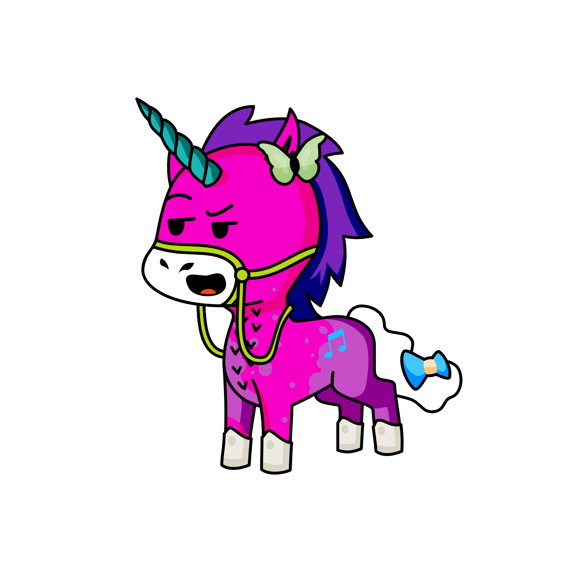 תרתלואמ, the unicorn