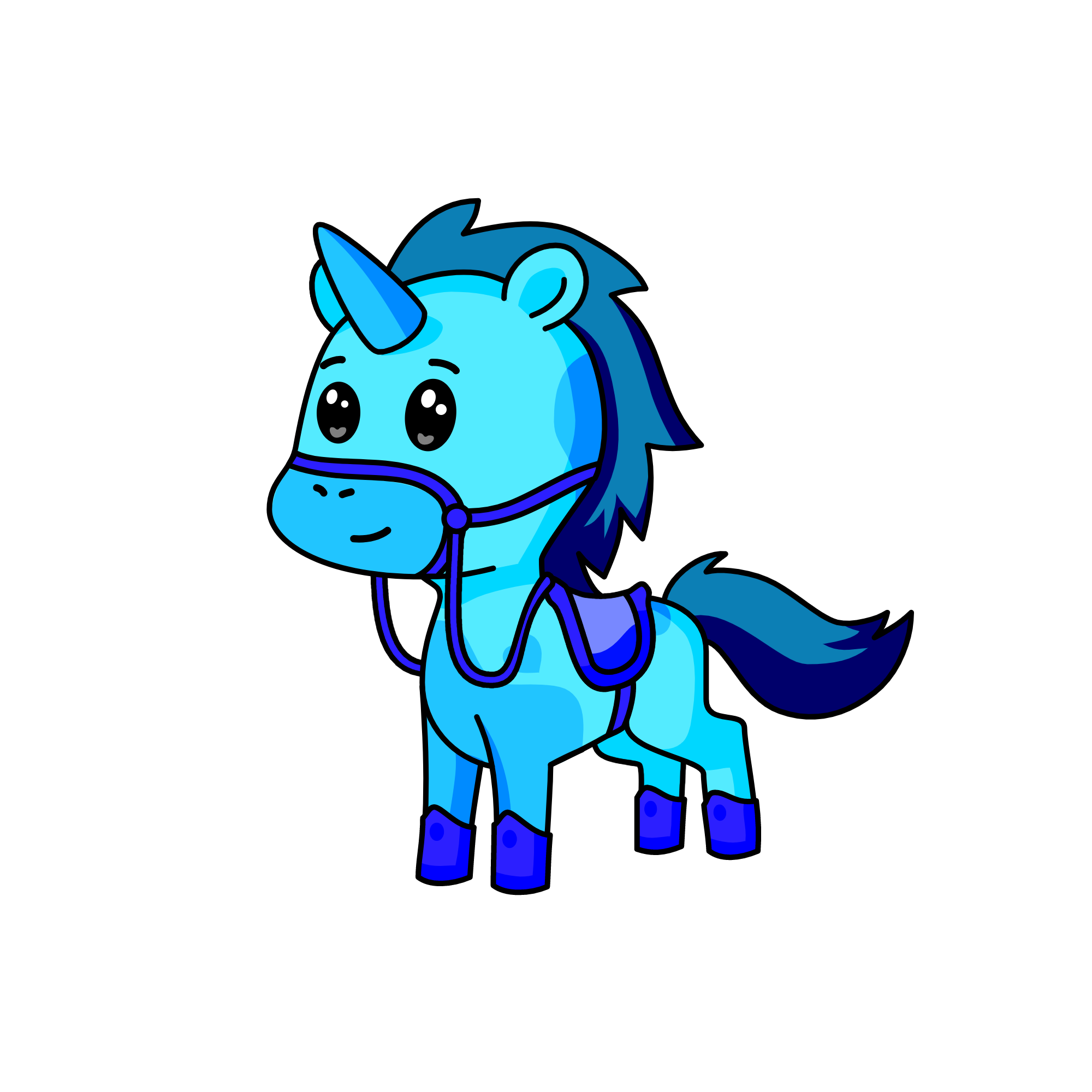 Percy's unicorn, the unicorn