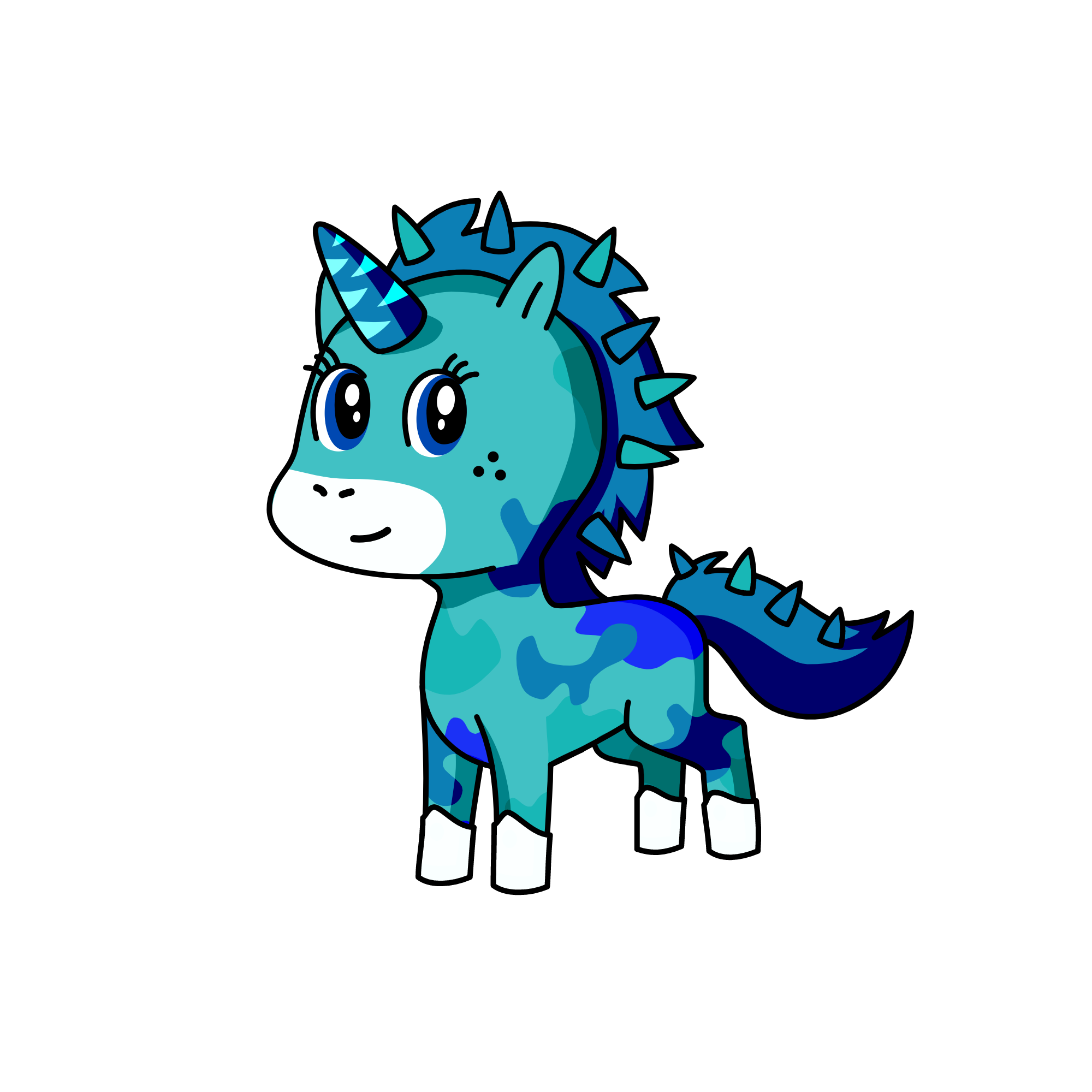 Splash queen of water unicorns, the unicorn