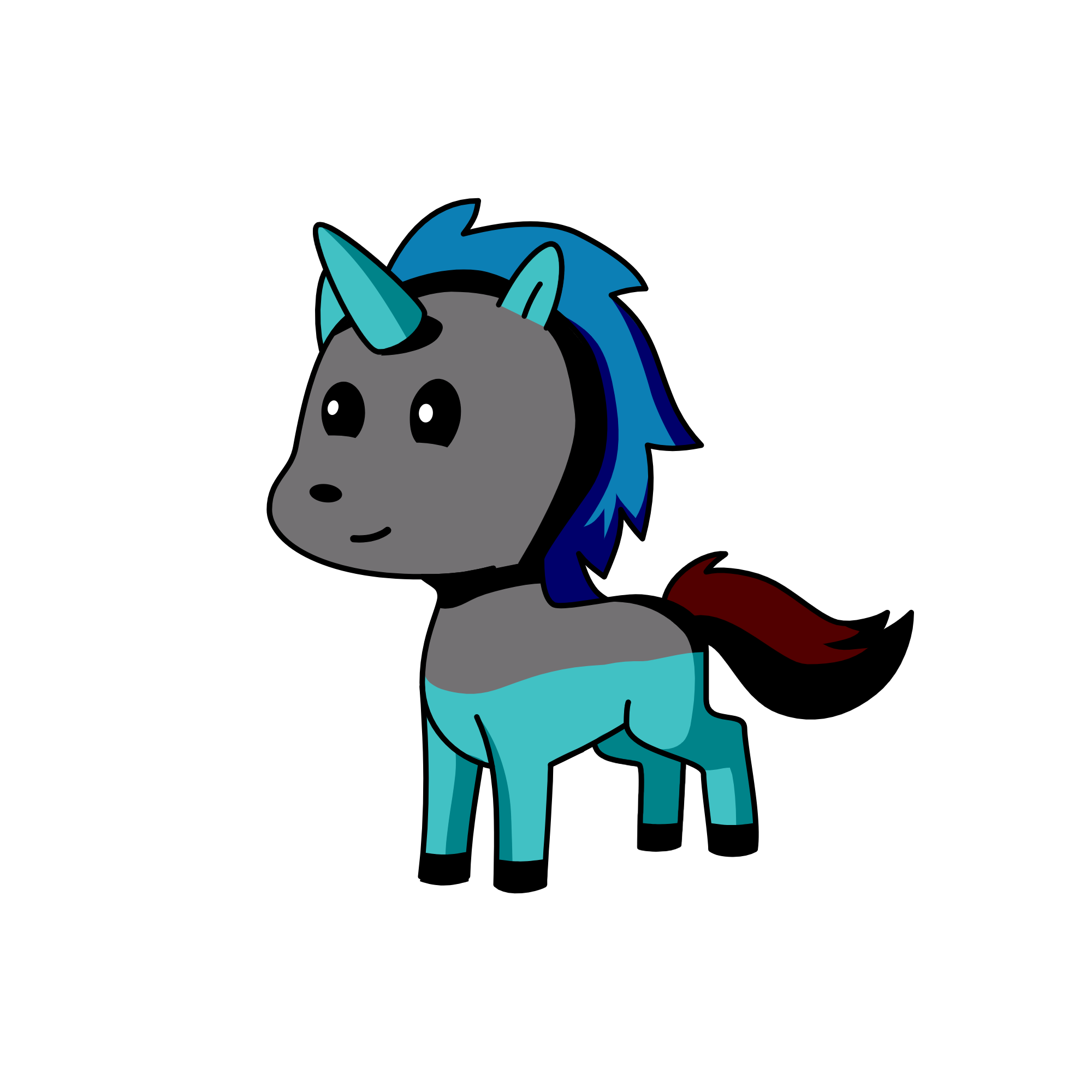 Zane, the unicorn
