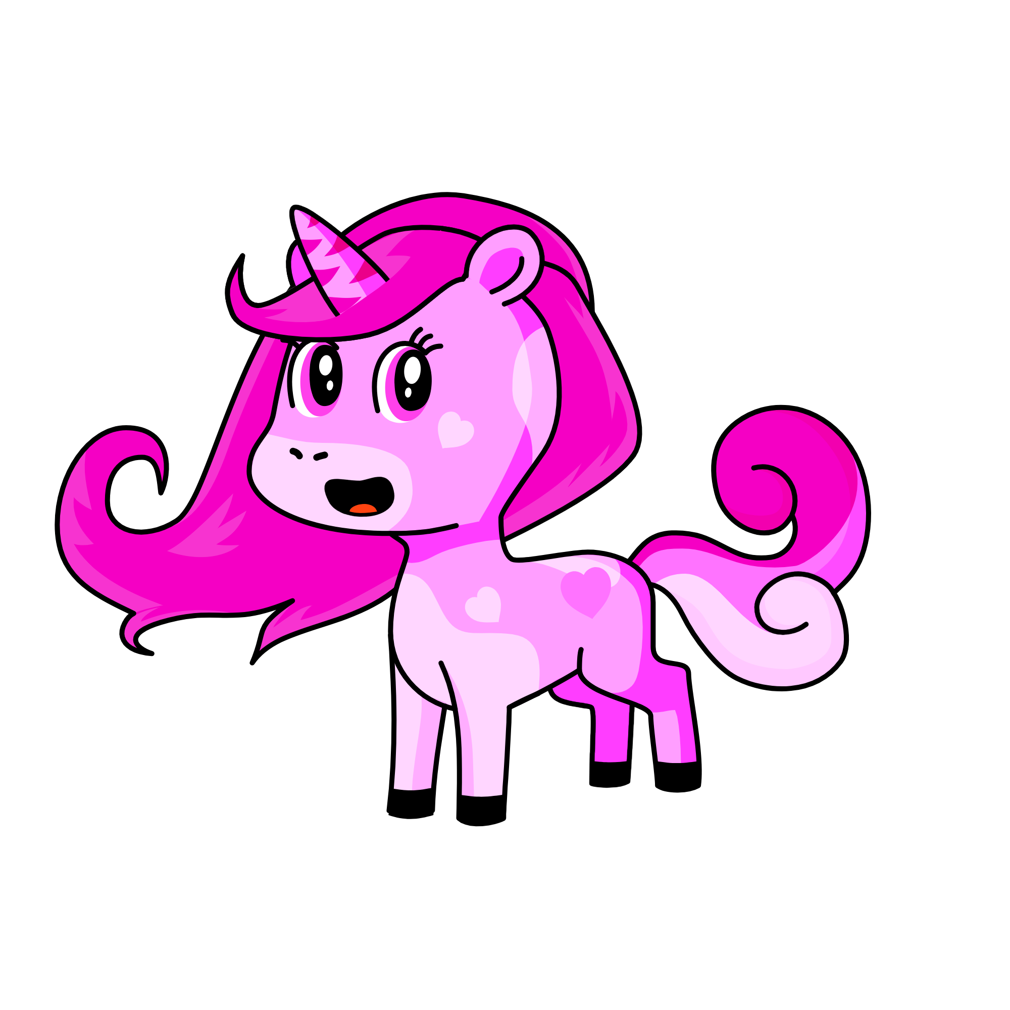 Valintine, the unicorn