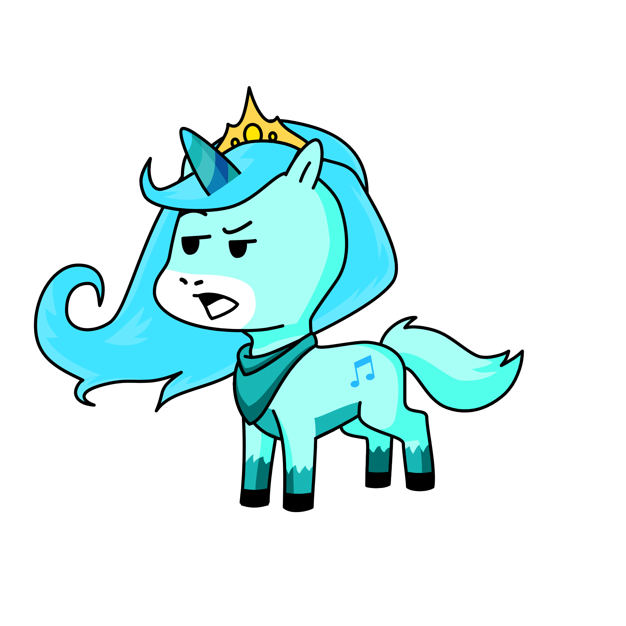NaNa, the unicorn
