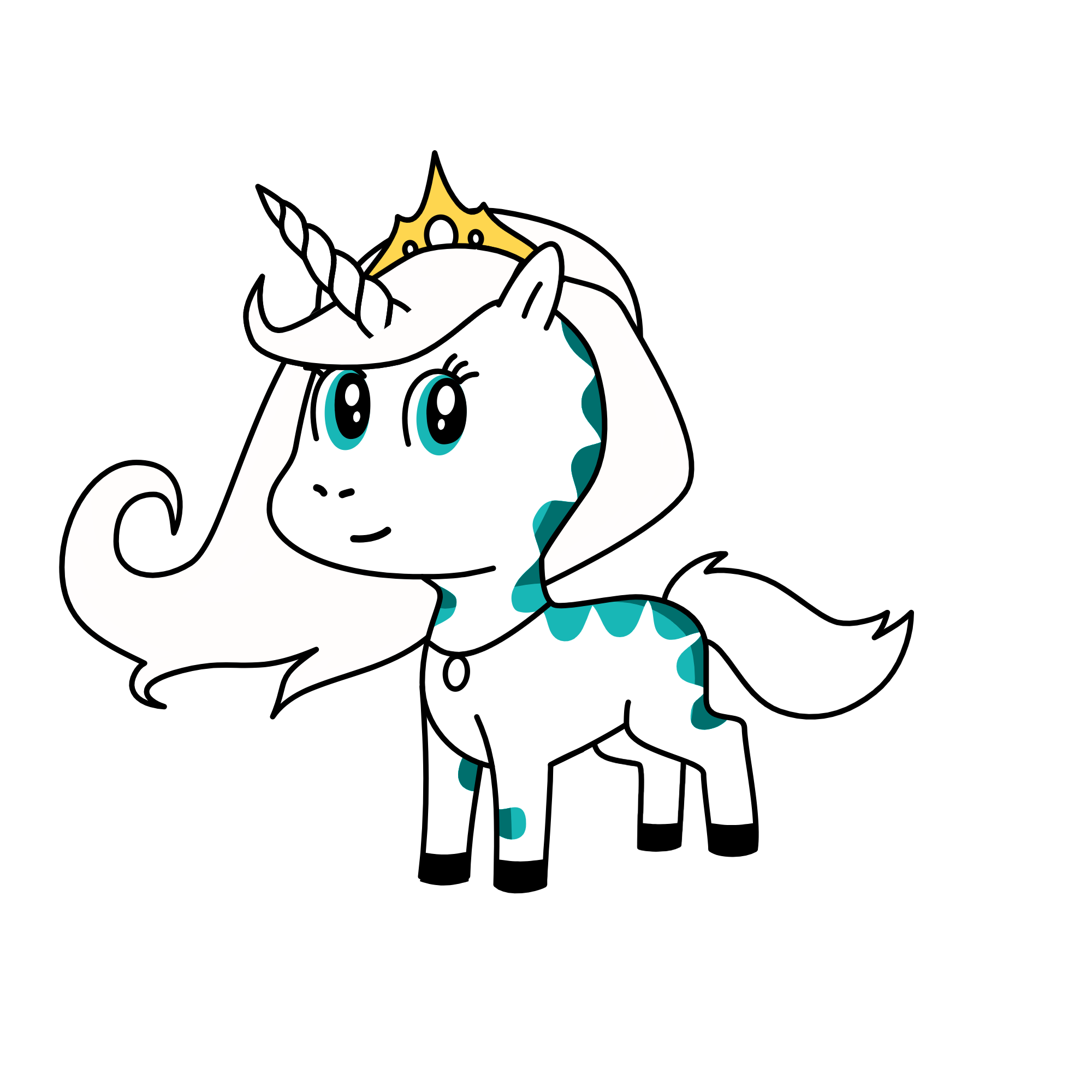 snow, the unicorn