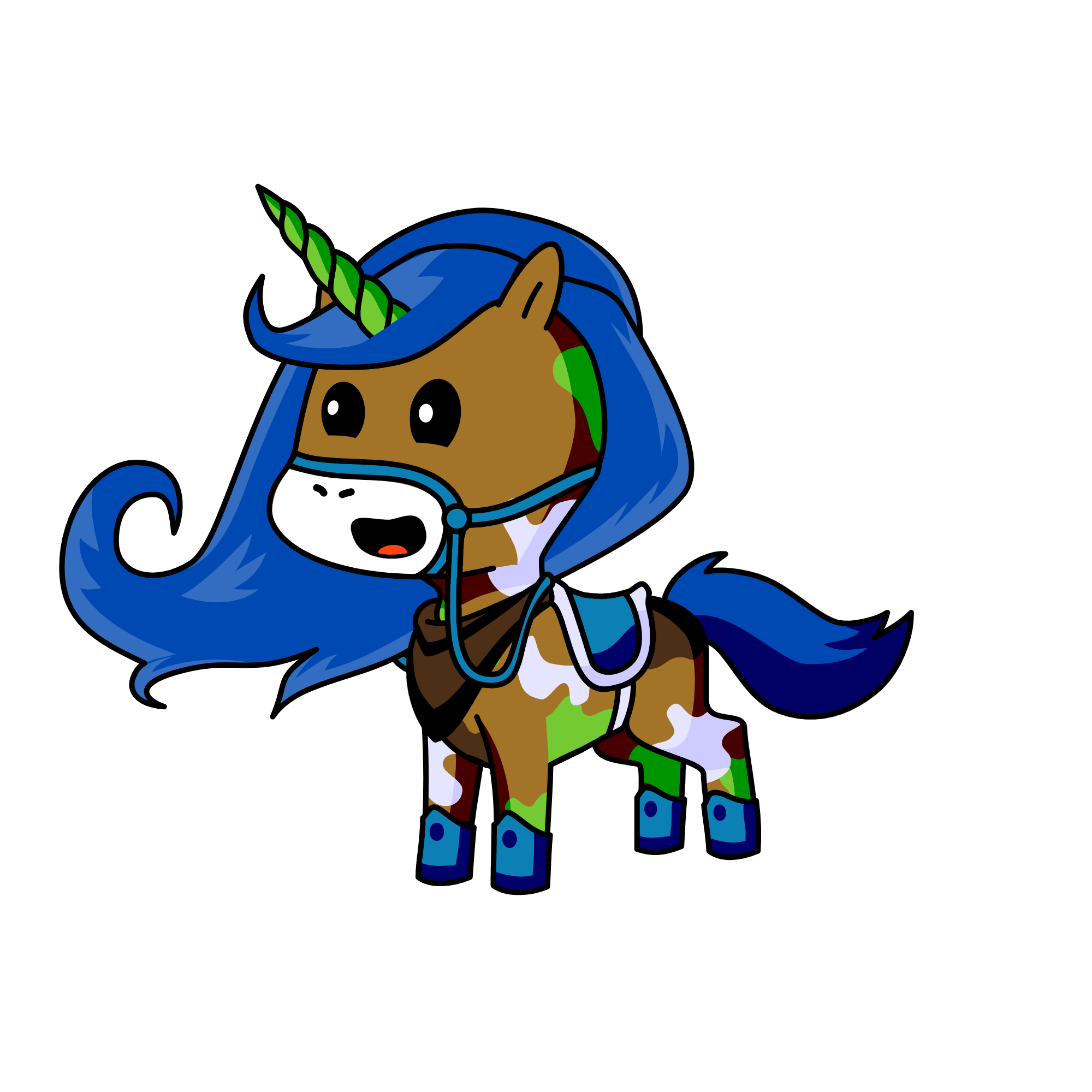 Dusty, the unicorn