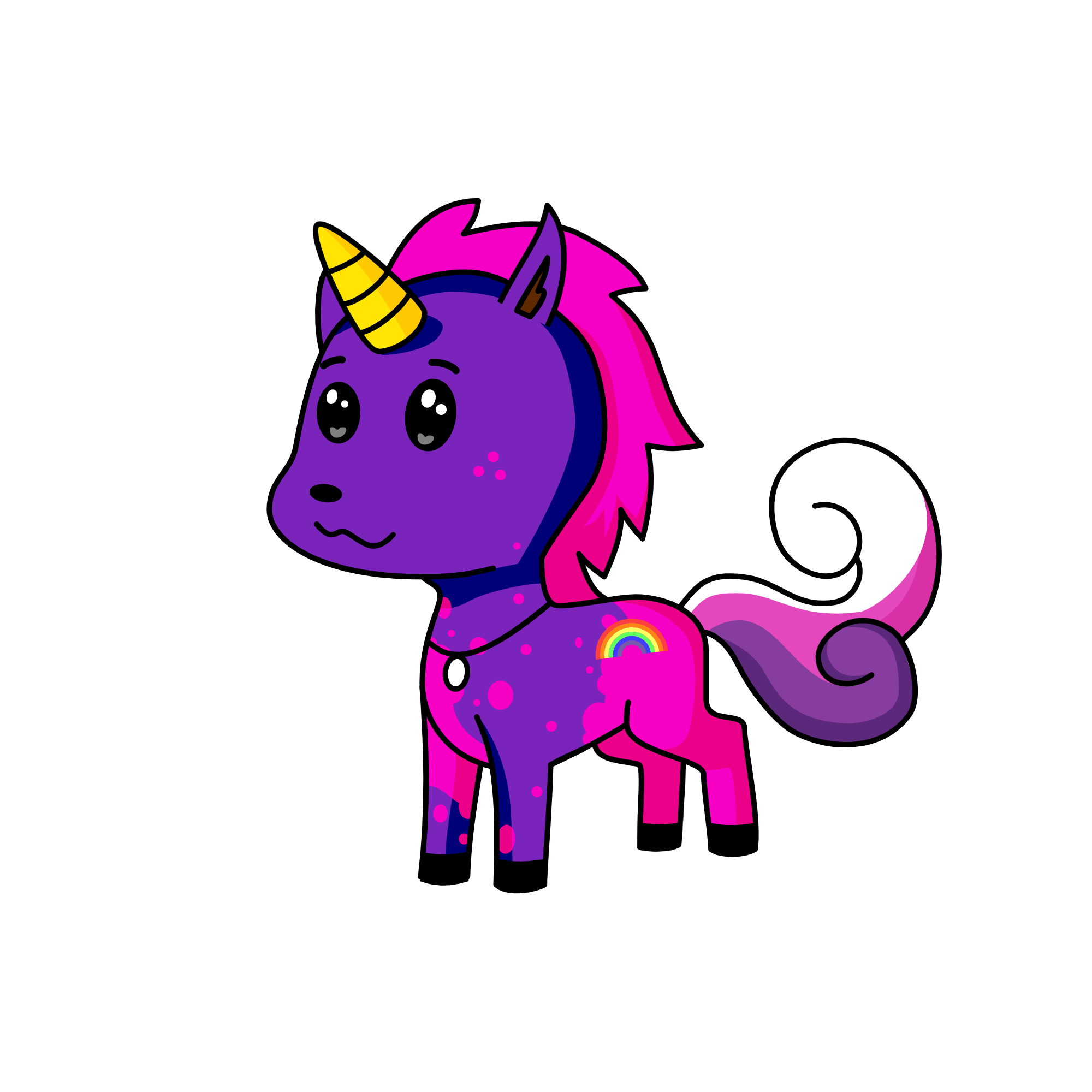 Nelly, the unicorn
