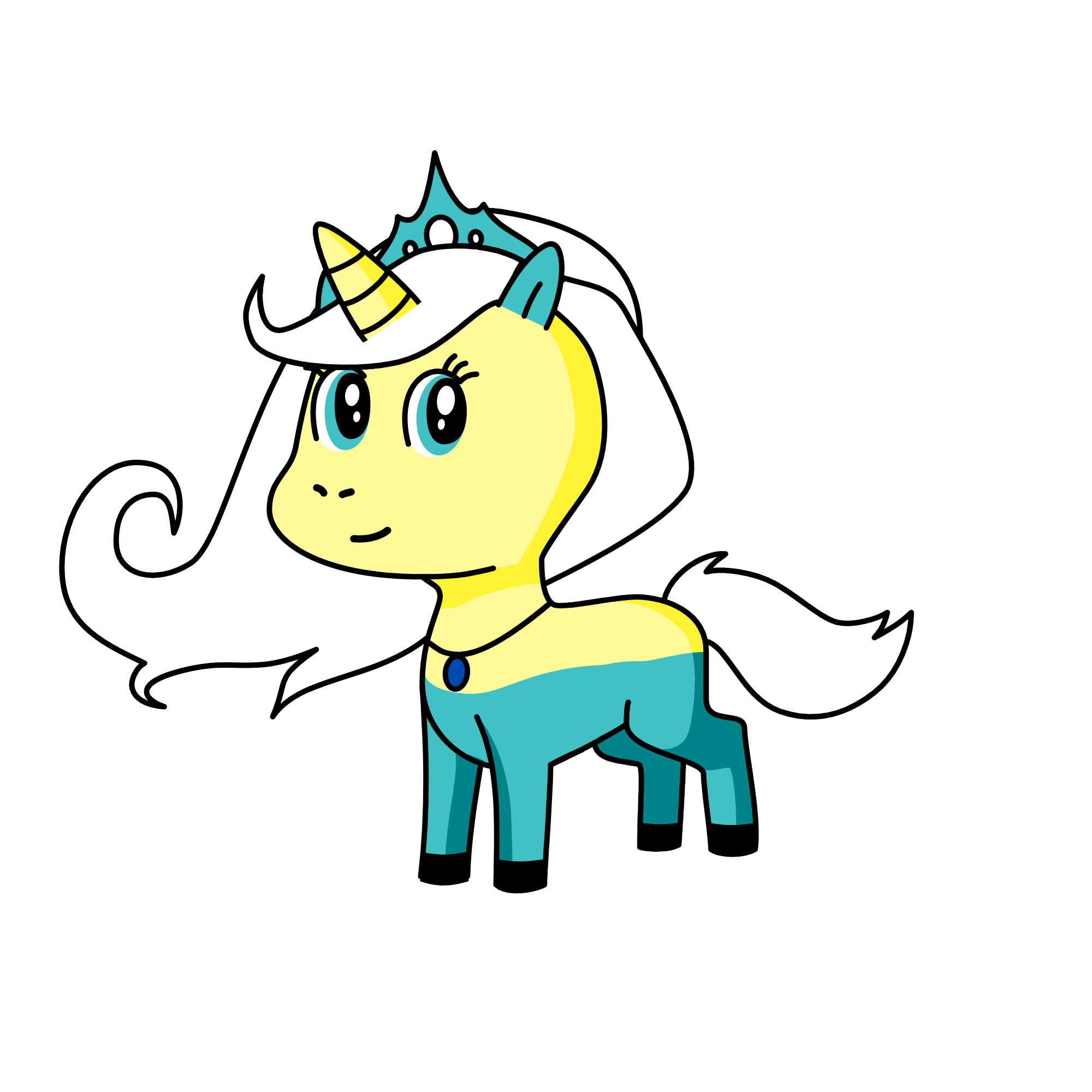 Elsa, the unicorn