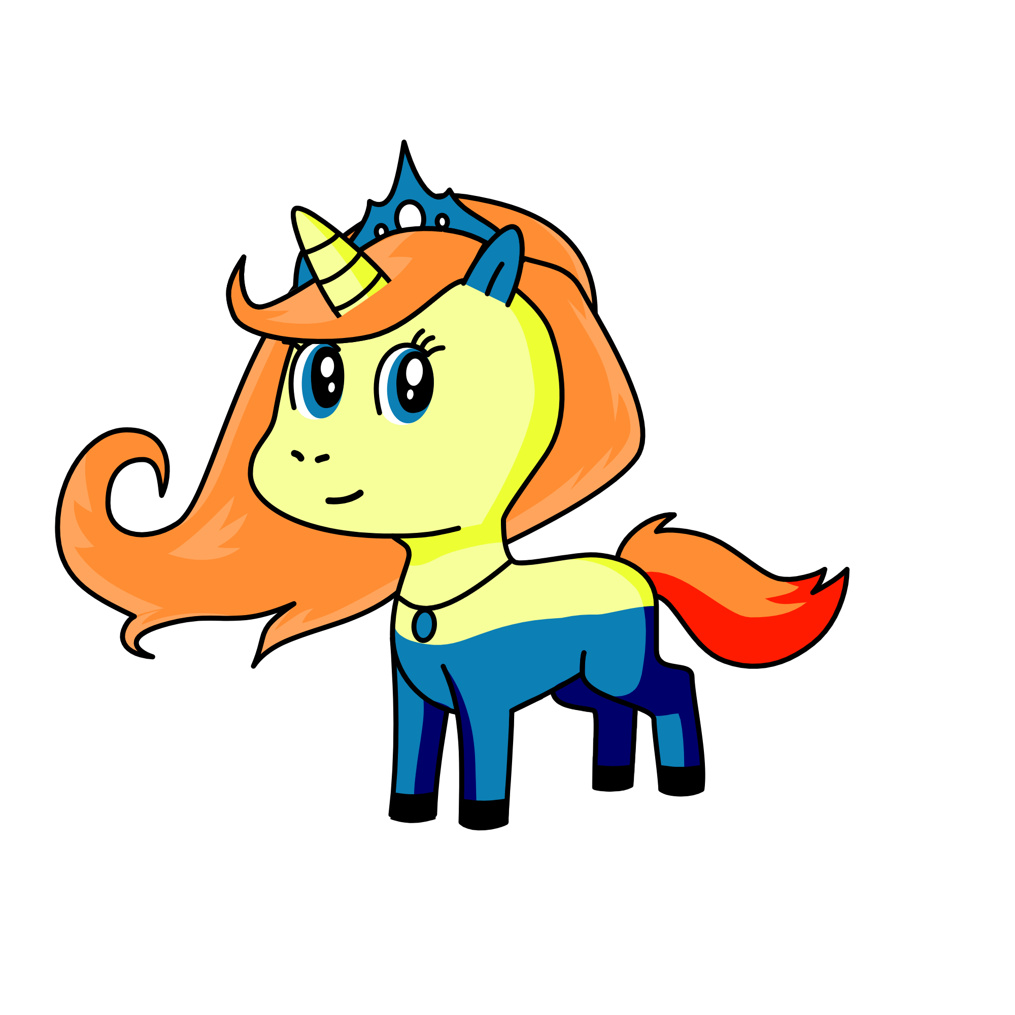 Merida-Brave, the unicorn