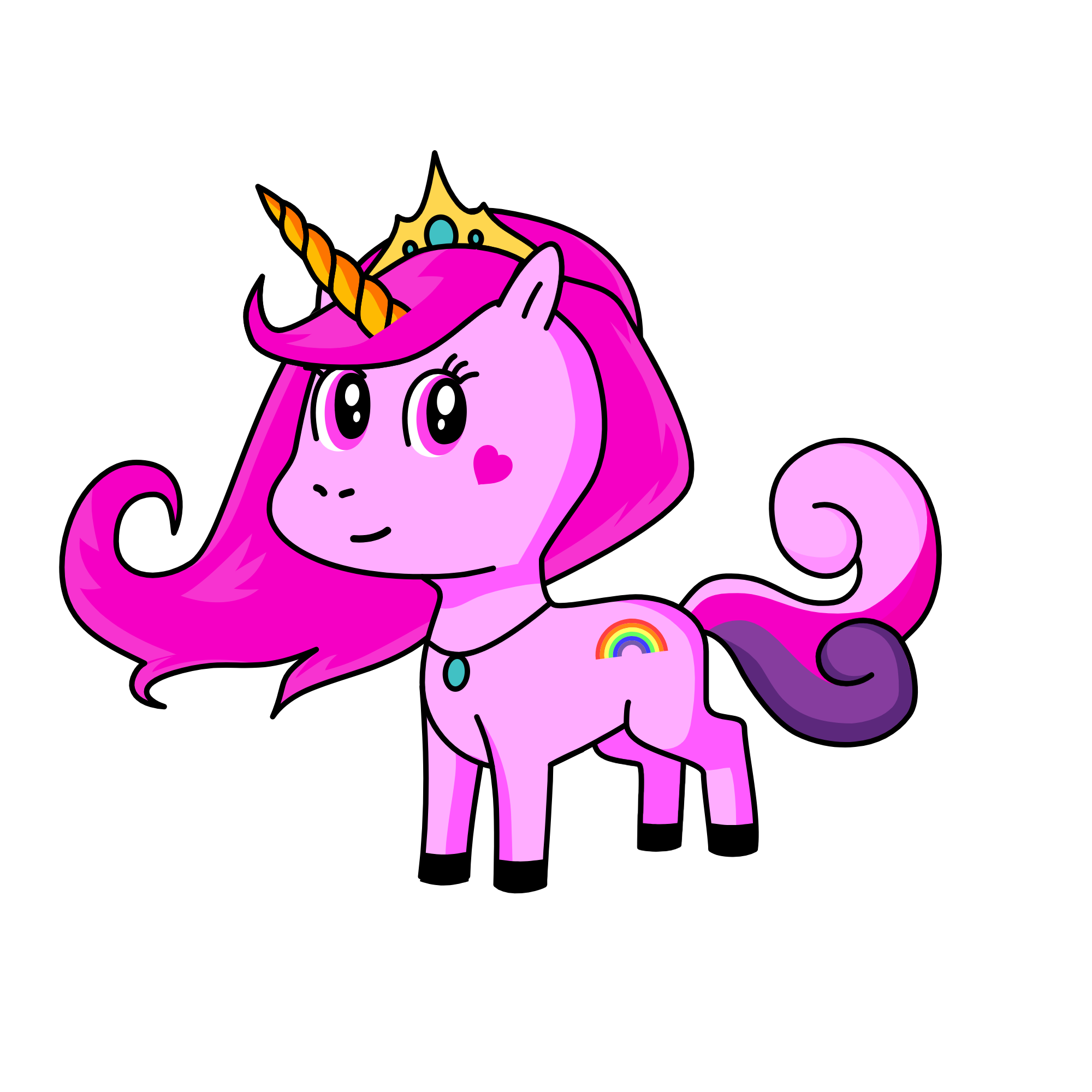 Cutiepie, the unicorn