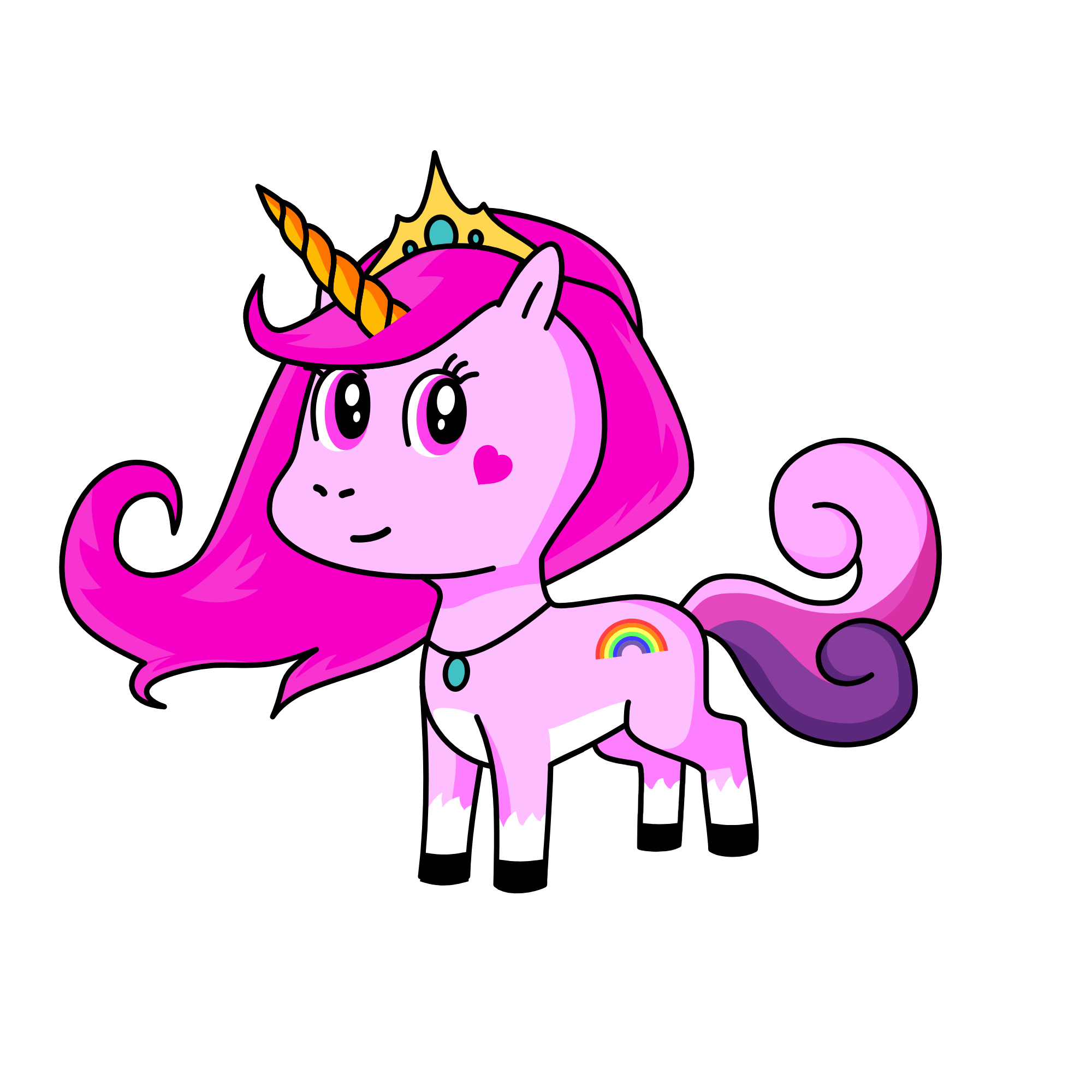 Cutie🦄, the unicorn
