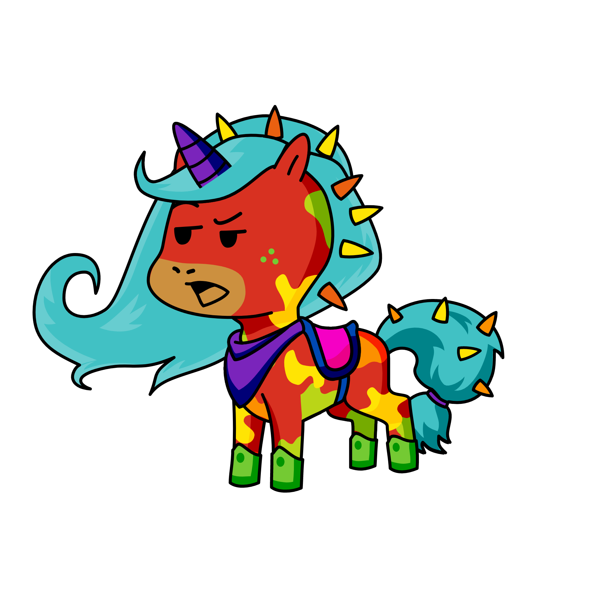 tree, the unicorn