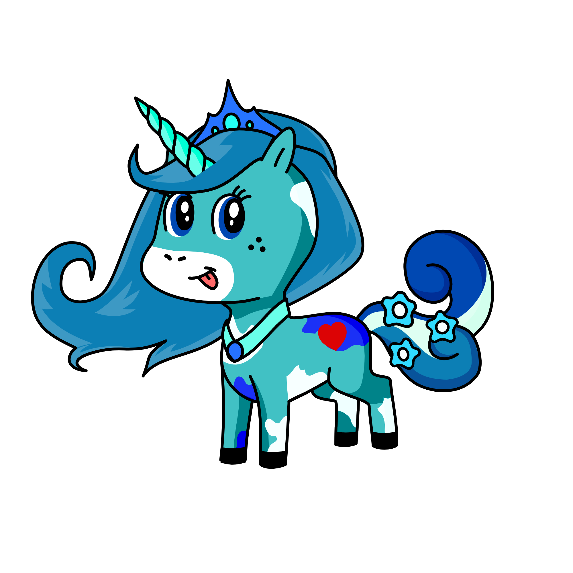 princess sky, the unicorn