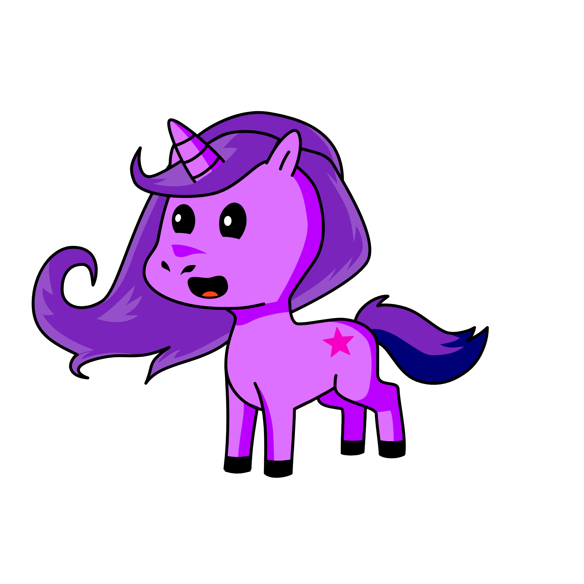 Twilight Sparakle, the unicorn