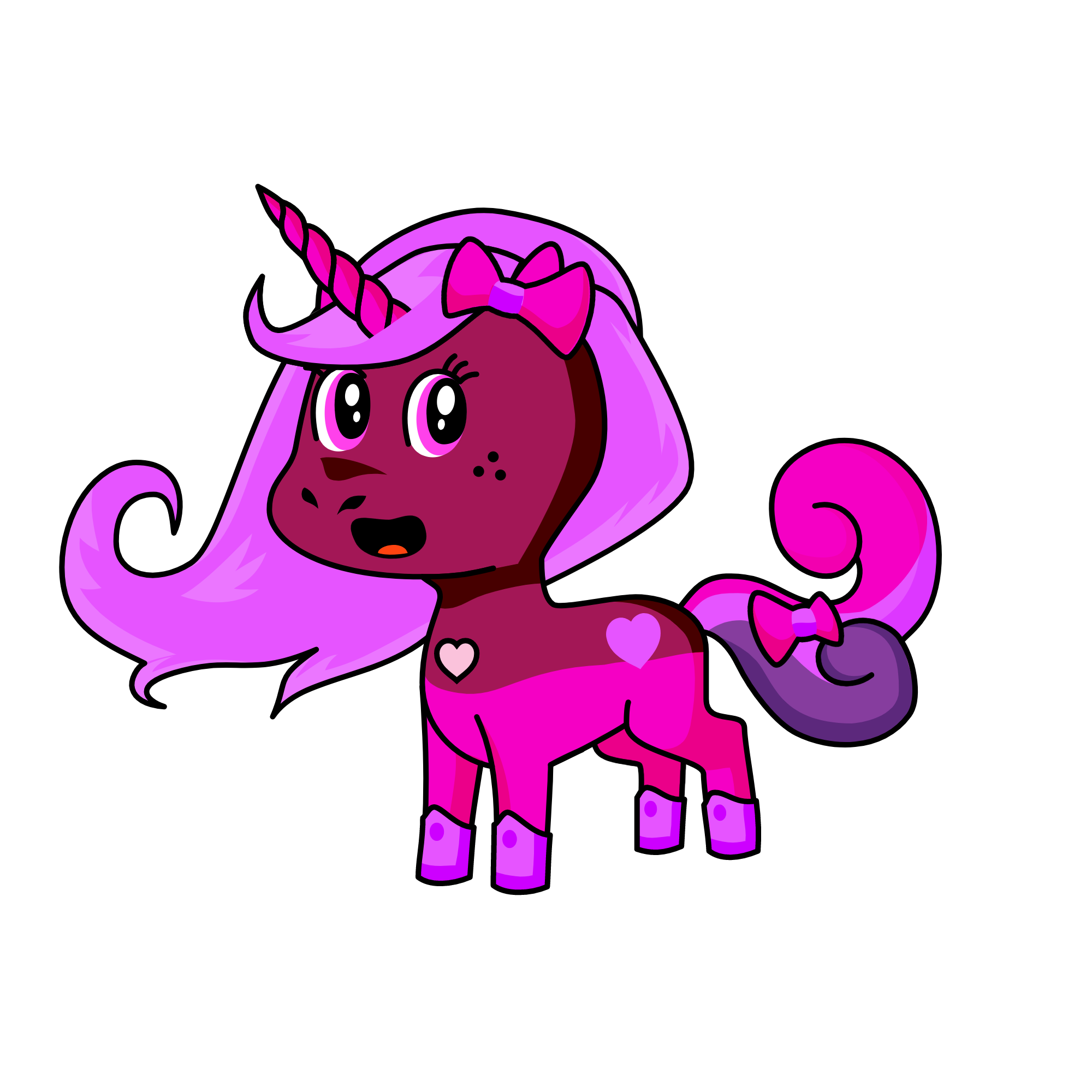 kawaii-chan, the unicorn