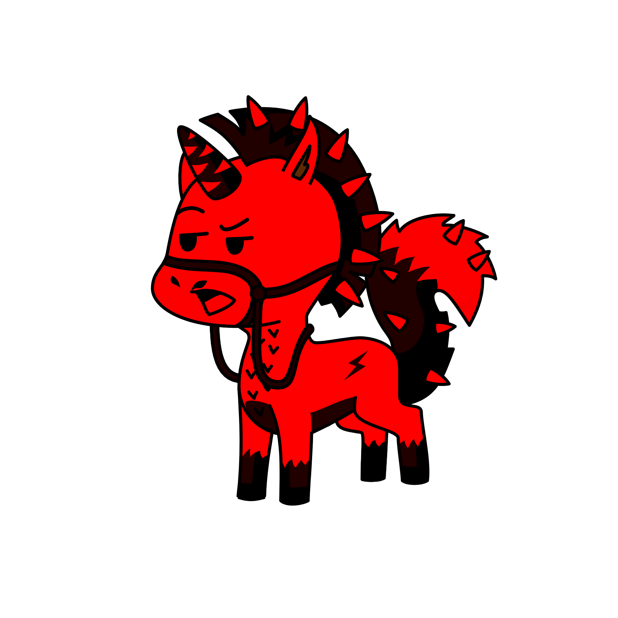 Evil Unicorn, the unicorn