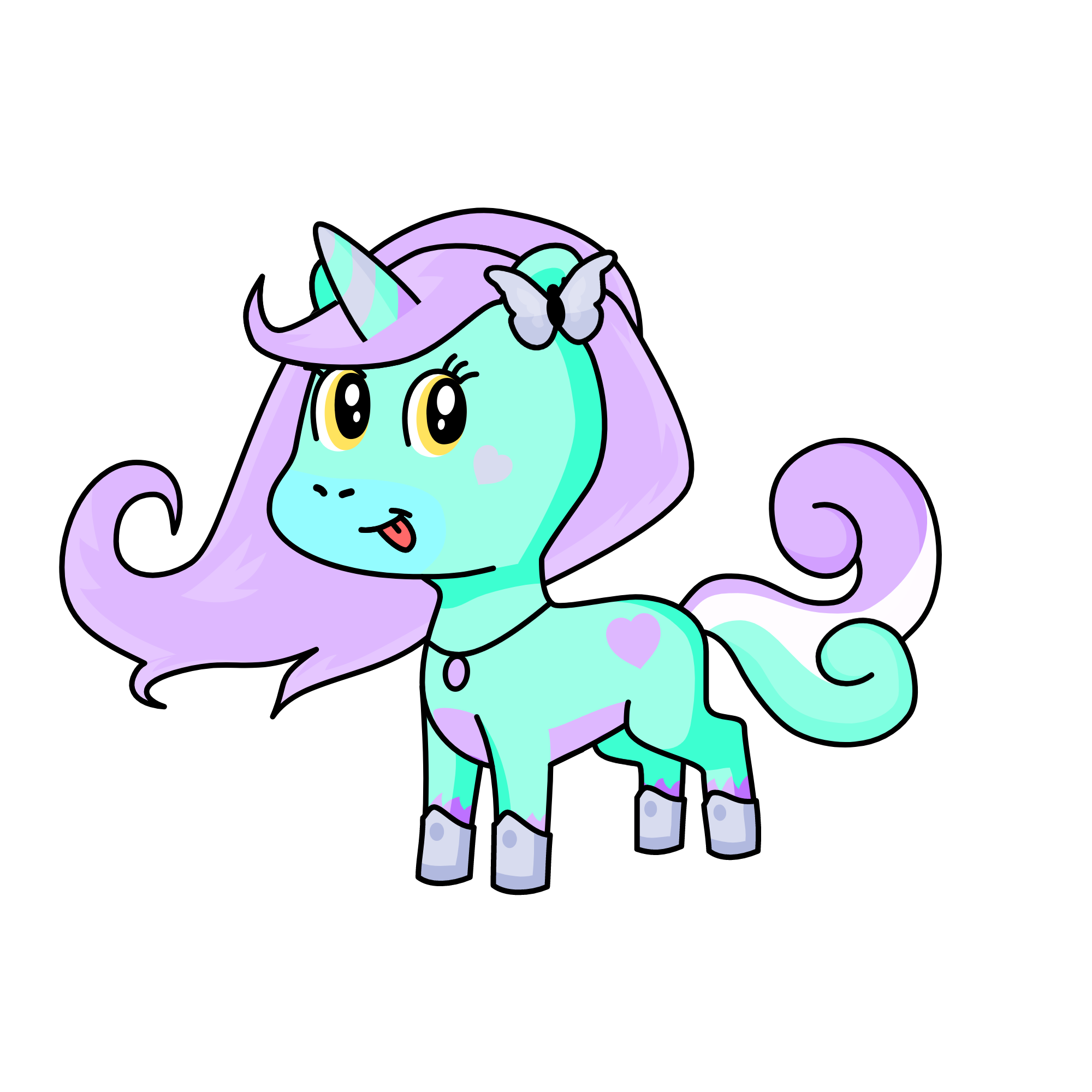 Emily, the unicorn