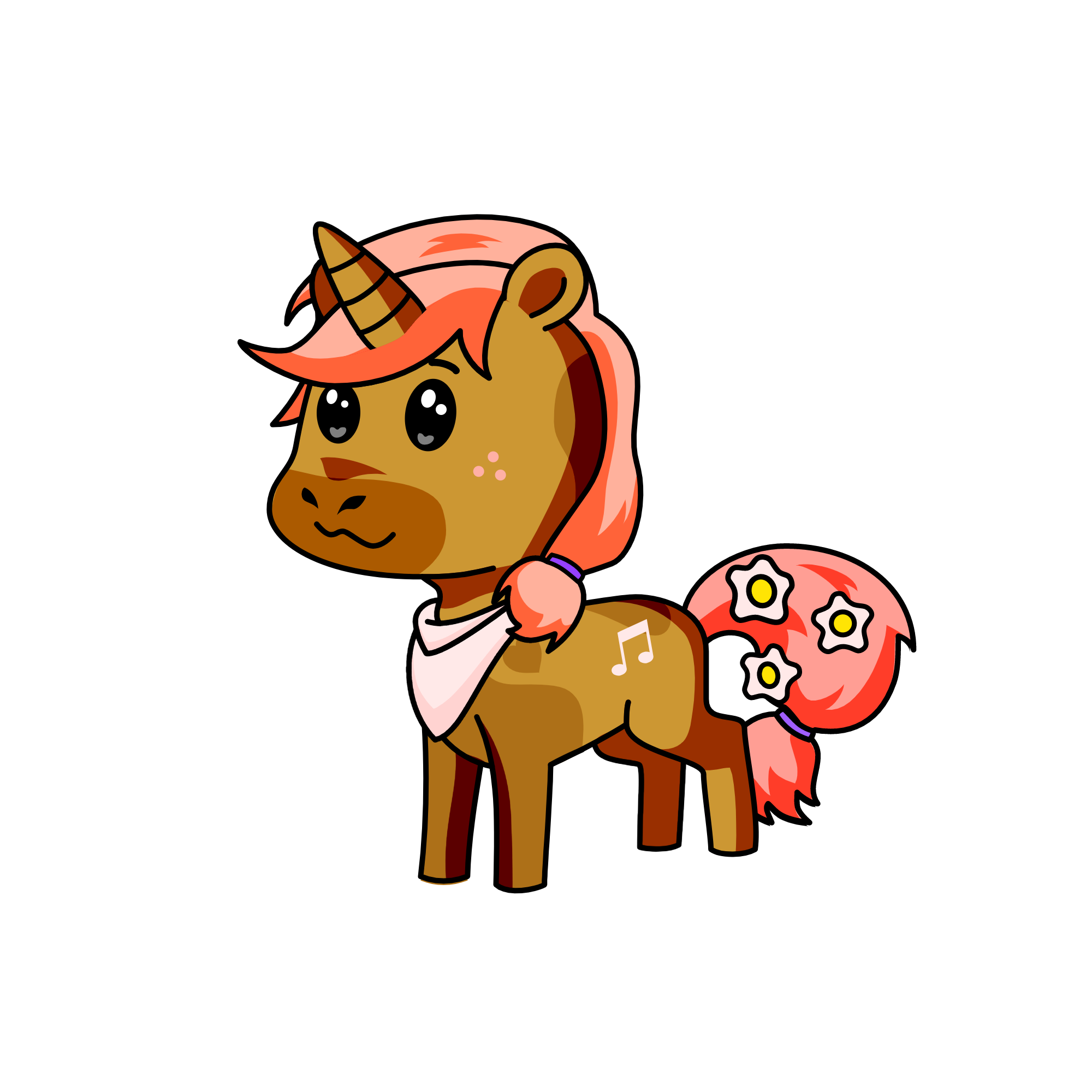Zayna, the unicorn