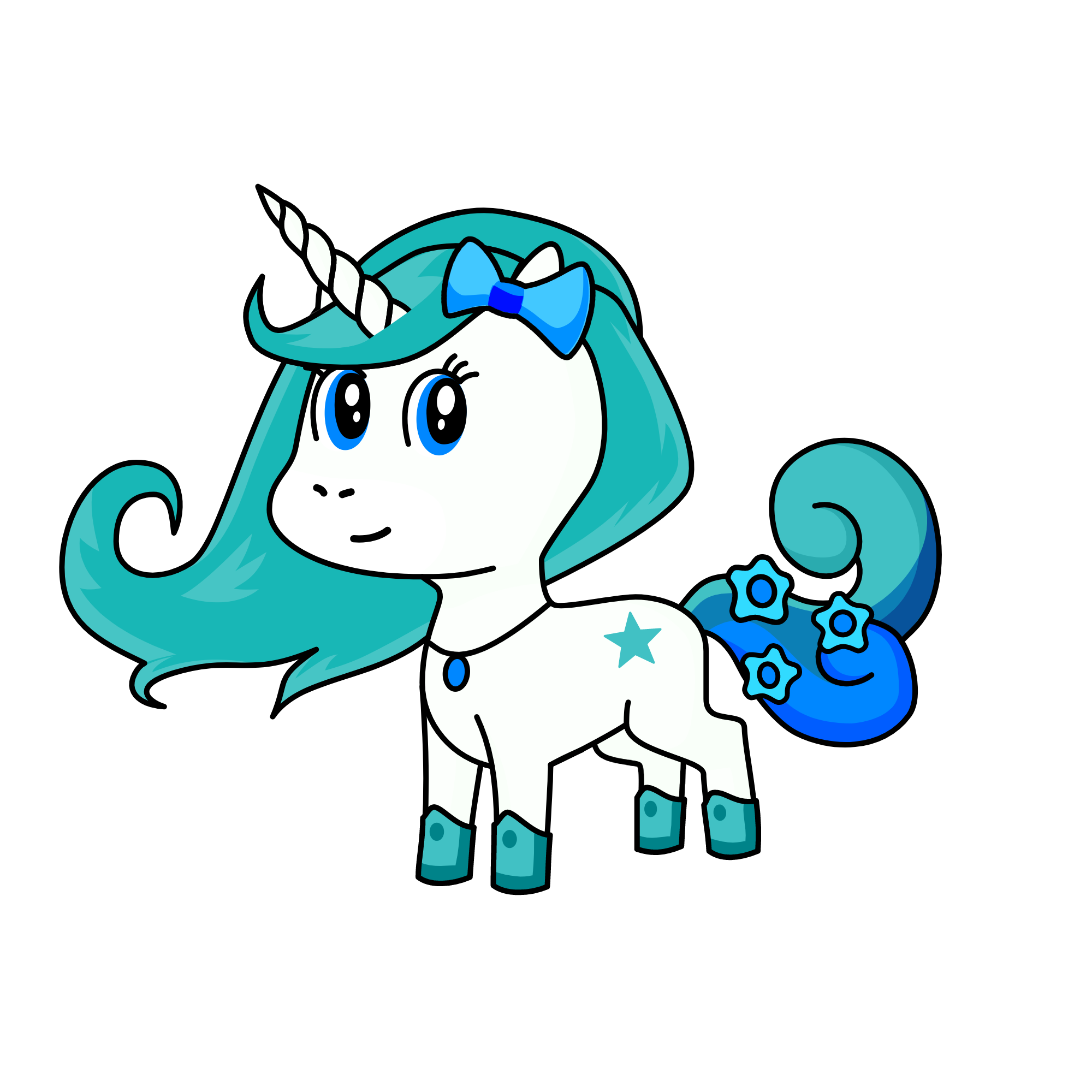 crystal, the unicorn