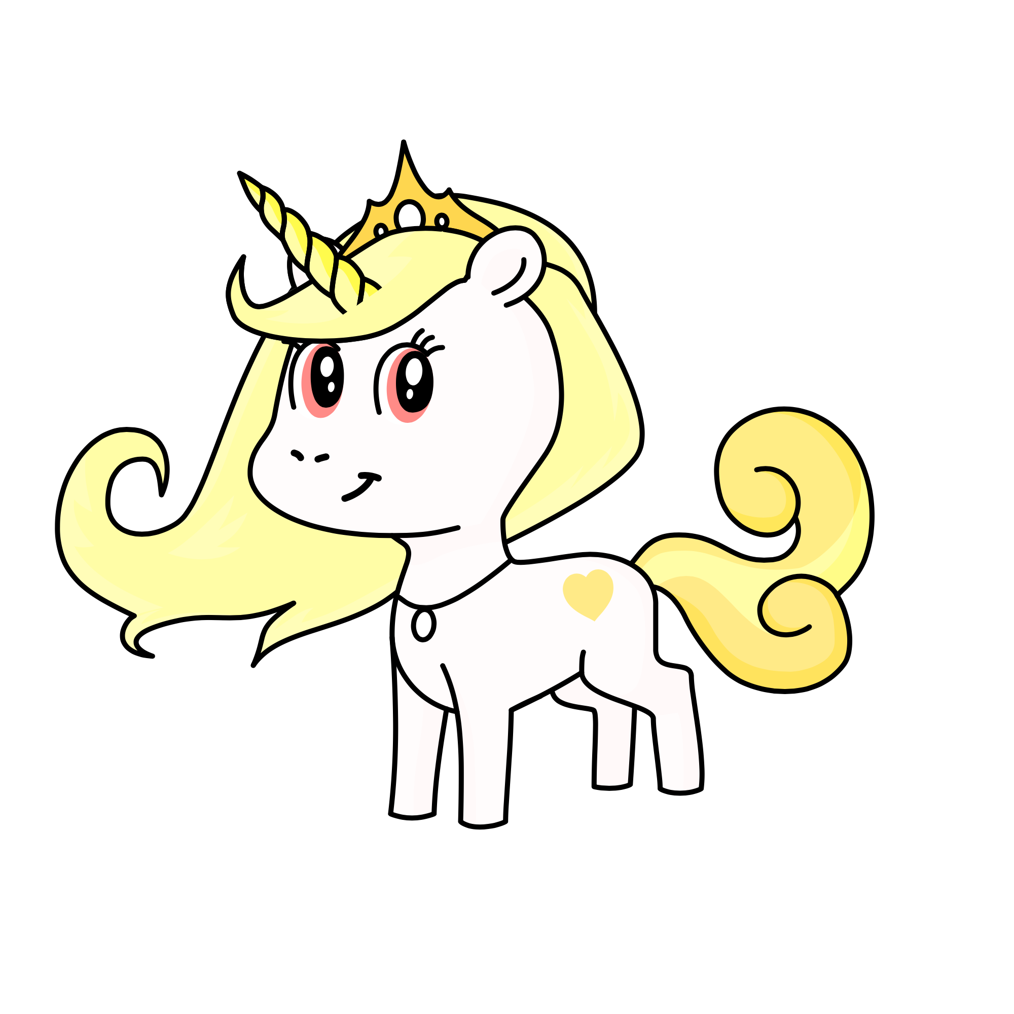Princess Celeste, the unicorn