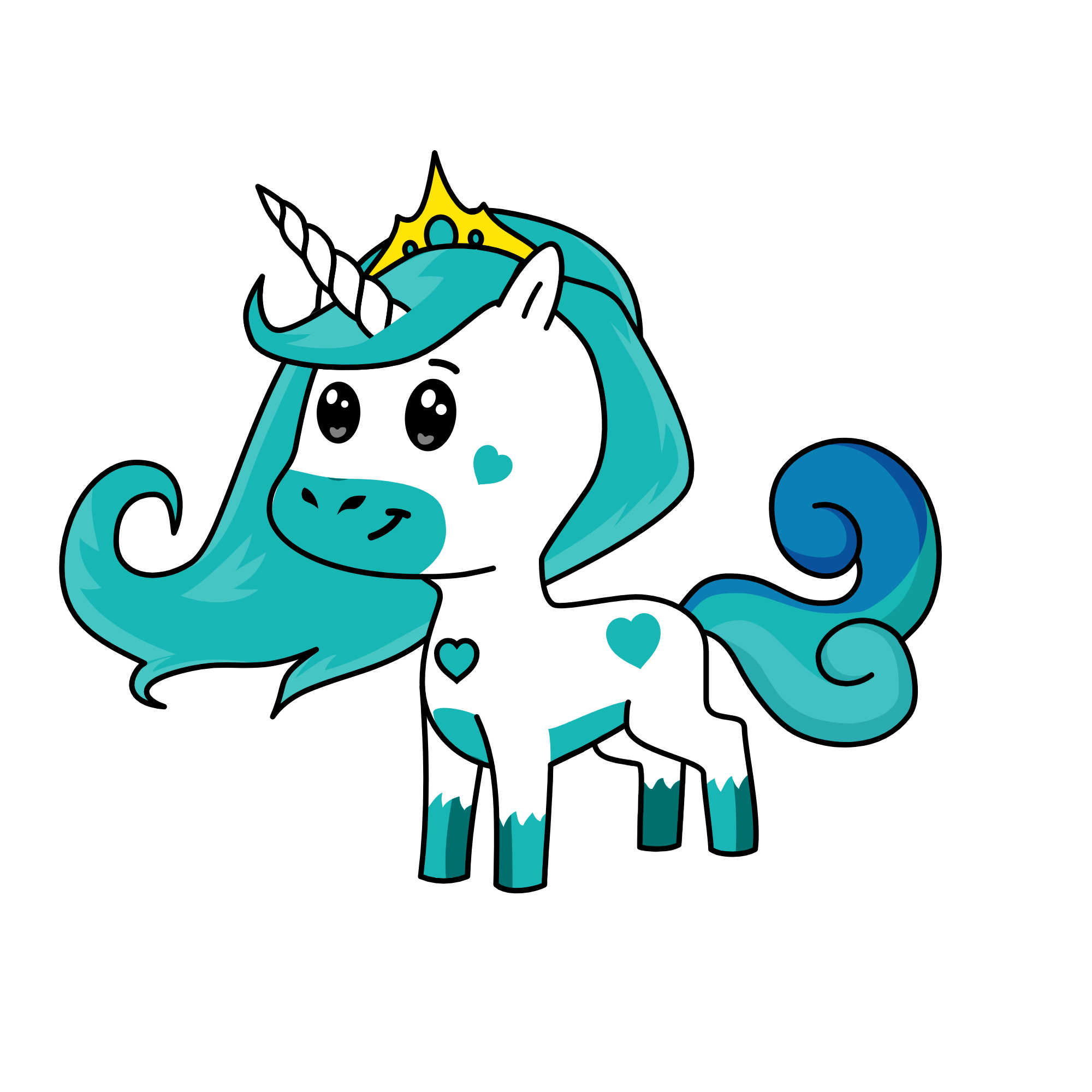 Pixie, the unicorn