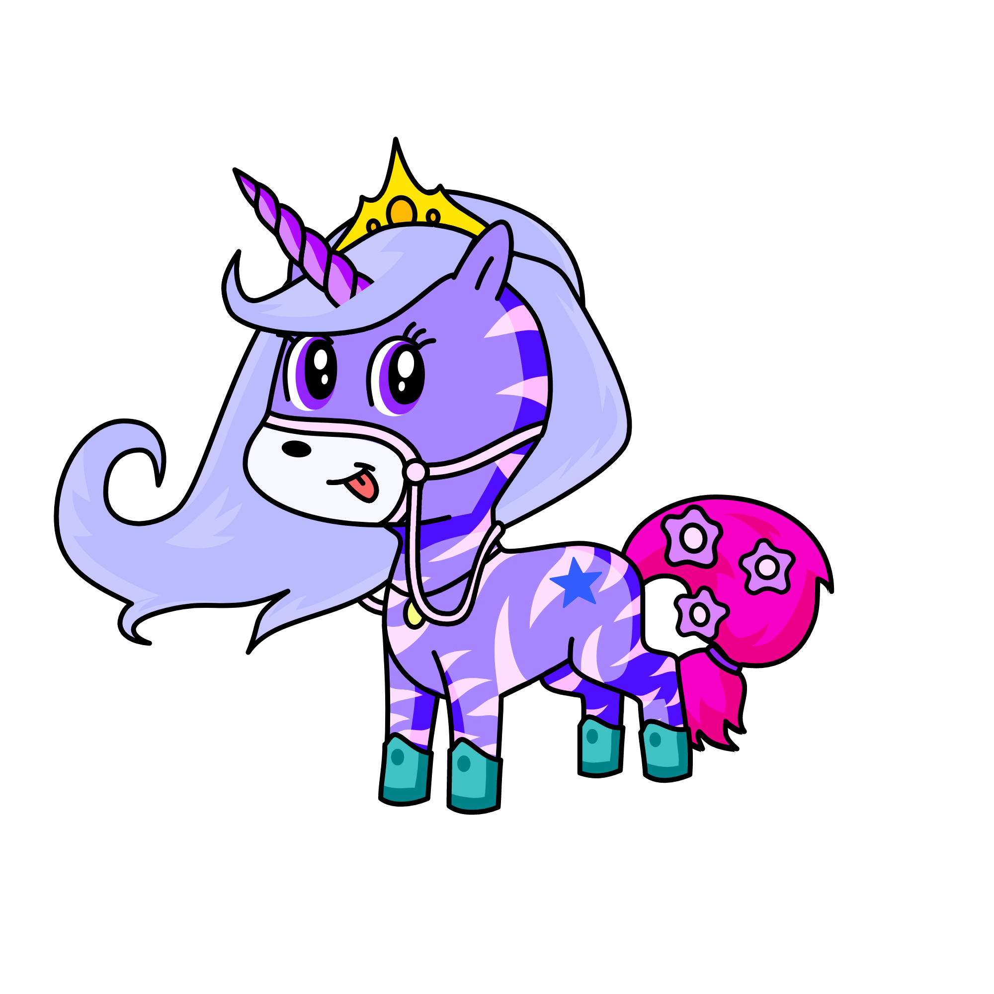 galaxyfdkitty, the unicorn