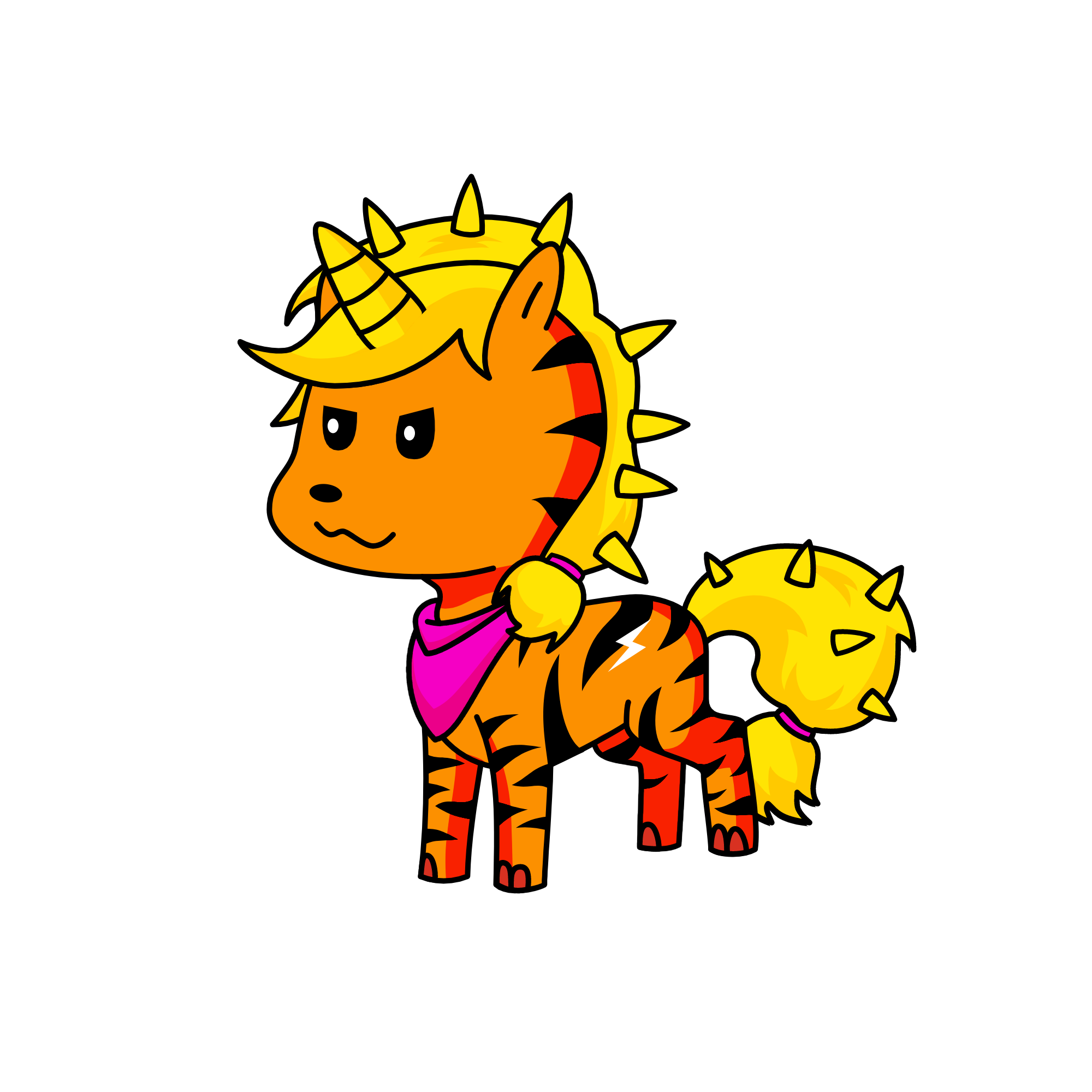 tigercorn, the unicorn