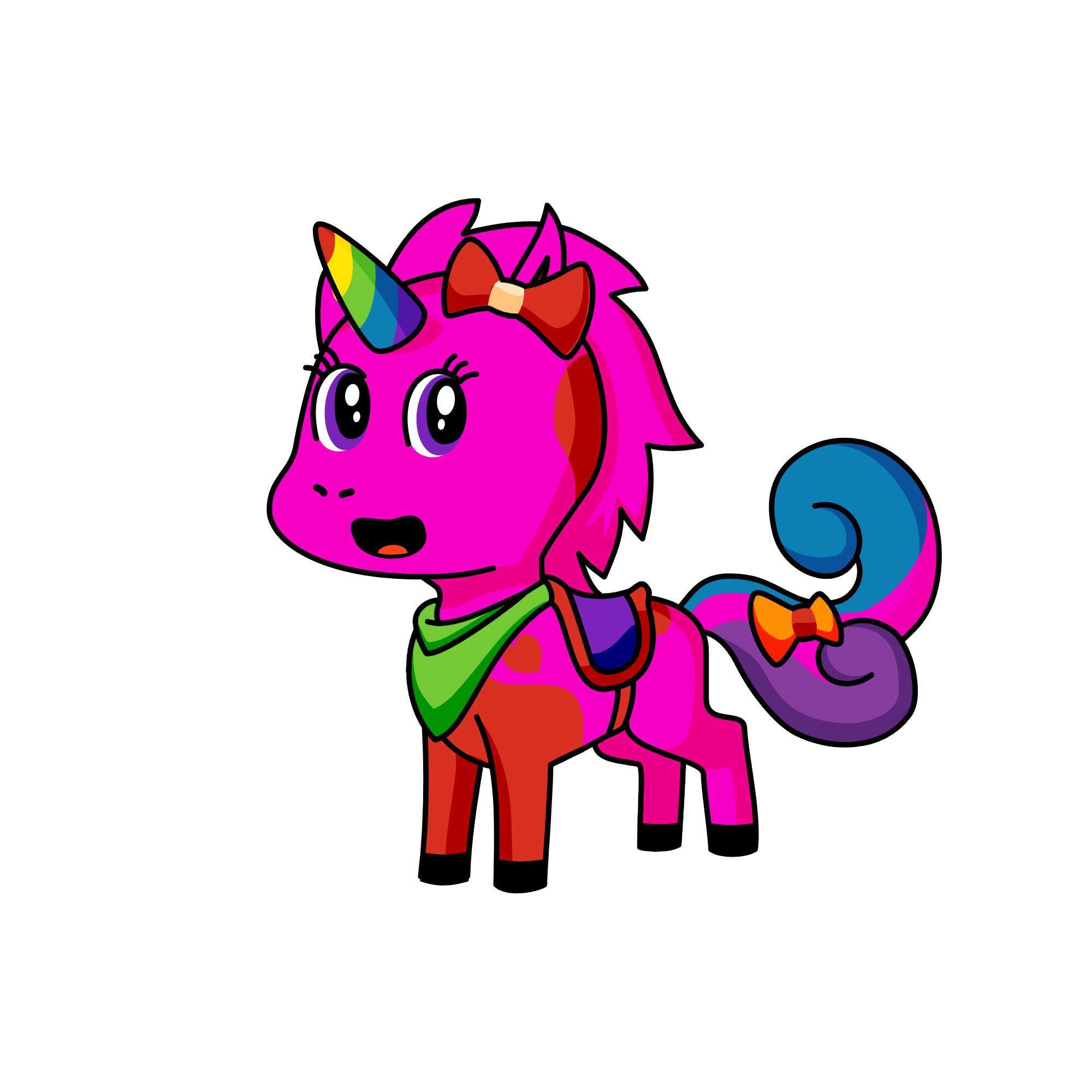 Corny, the unicorn