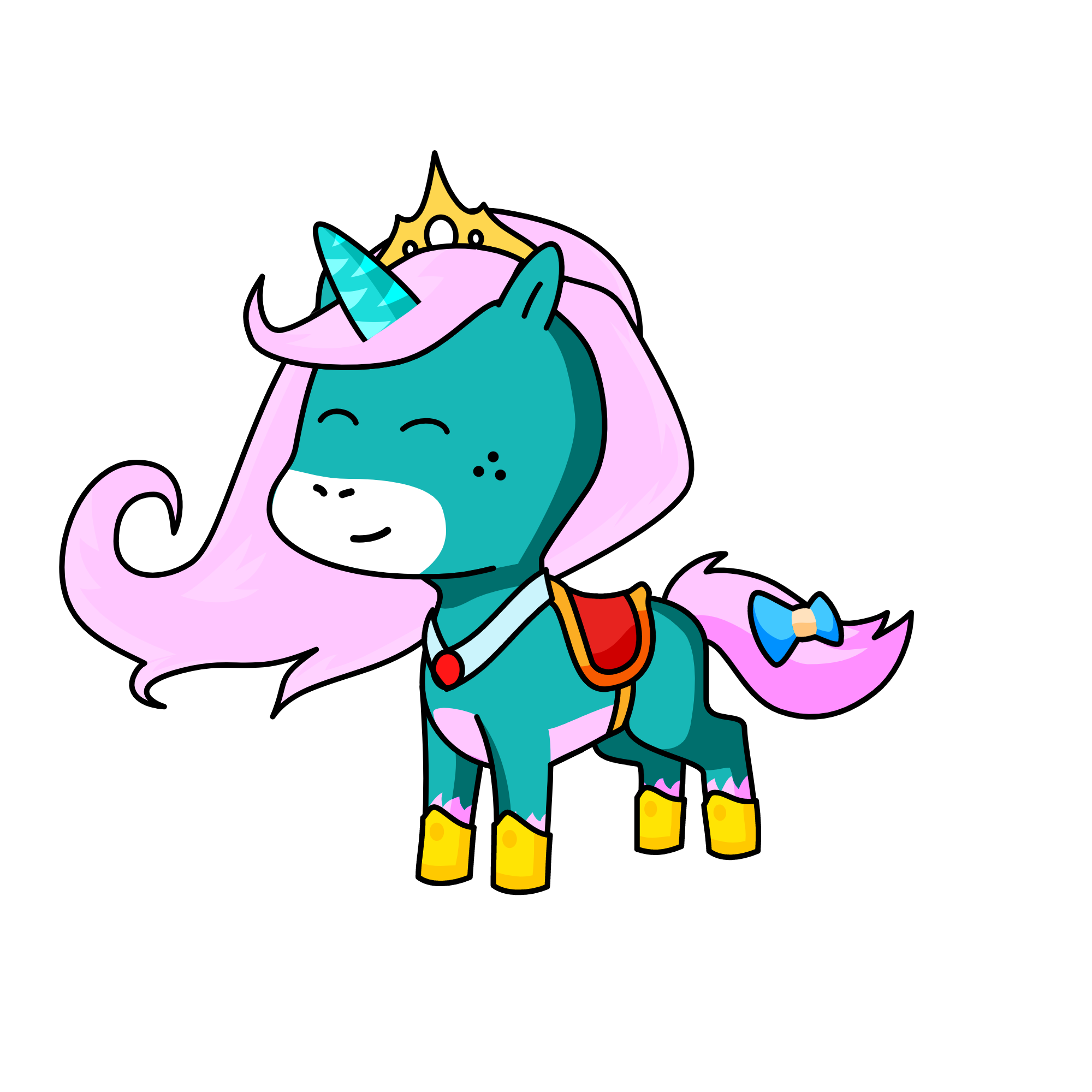 Sky, the unicorn