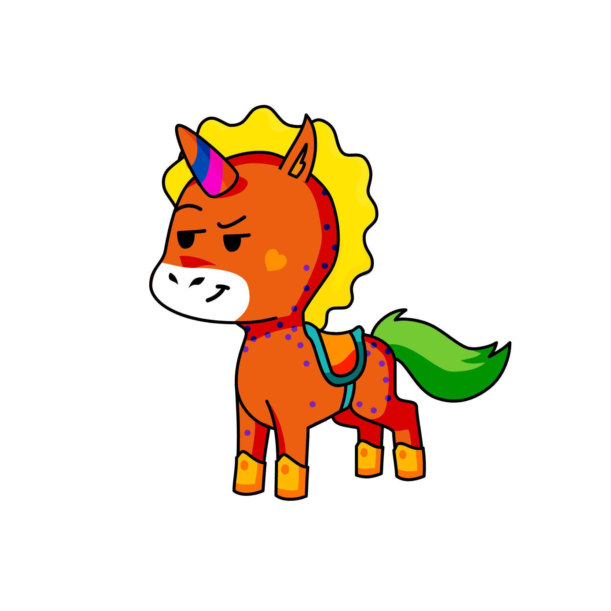 by caelpotpot, the unicorn