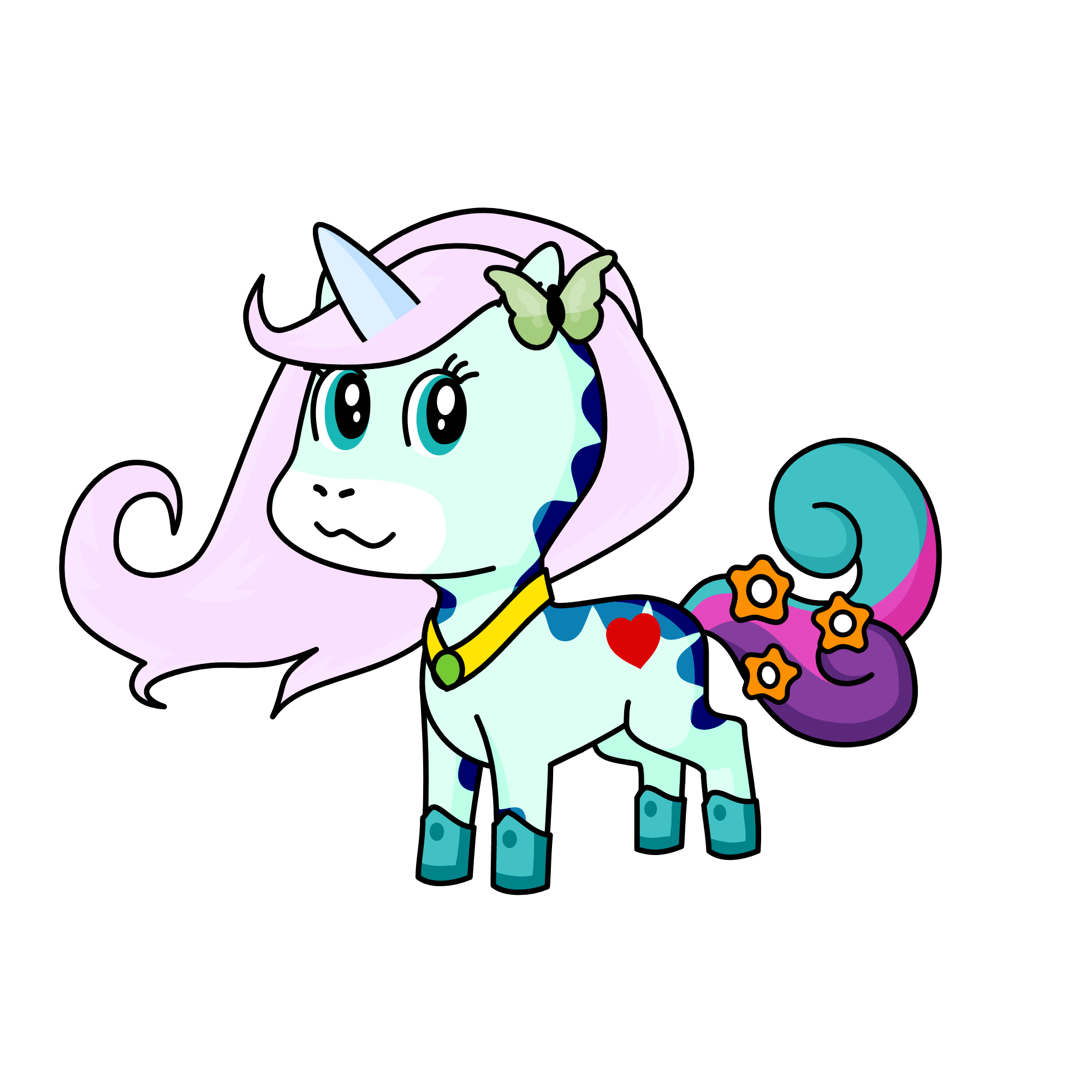 freepy bug, the unicorn