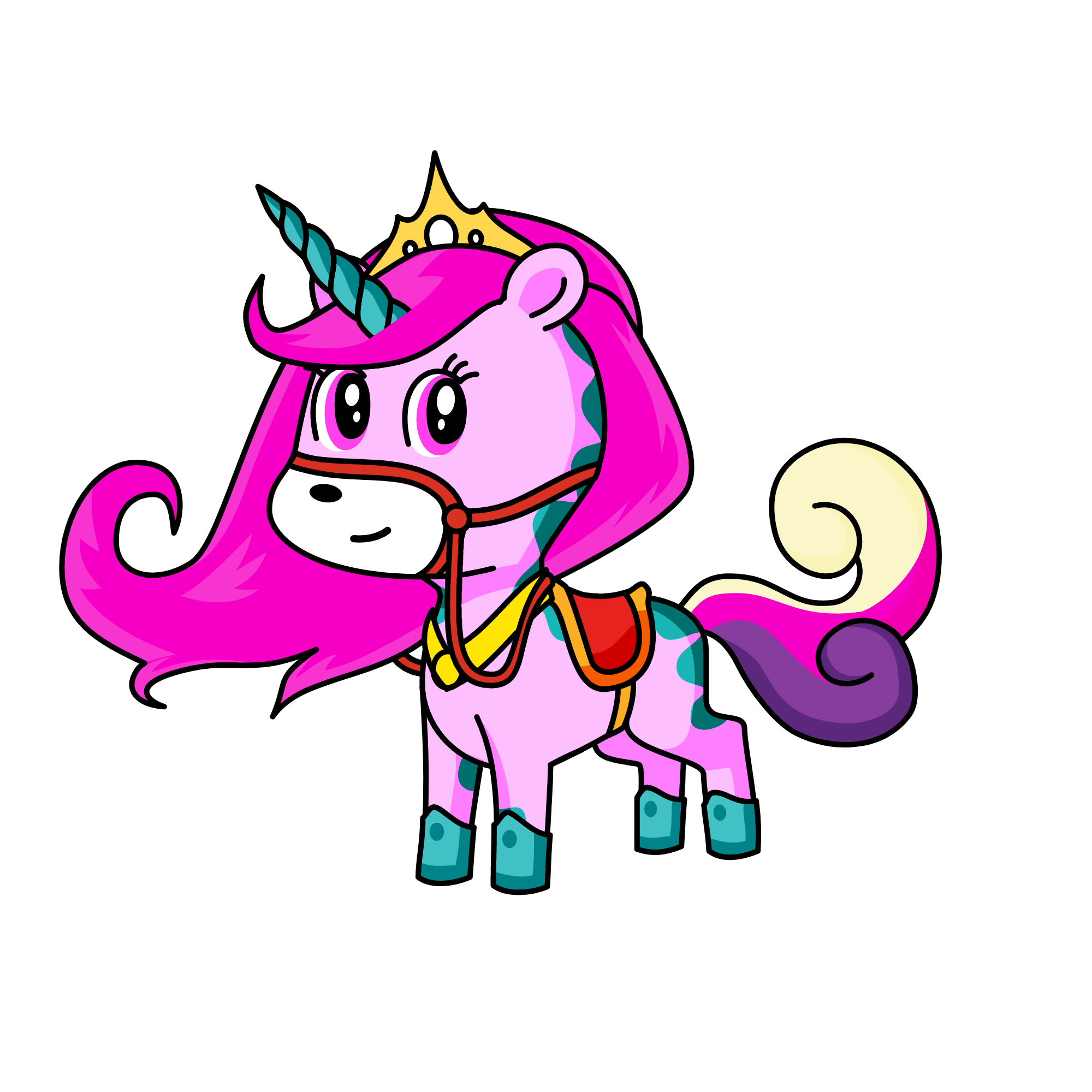 PRINCESS CADENCE, the unicorn