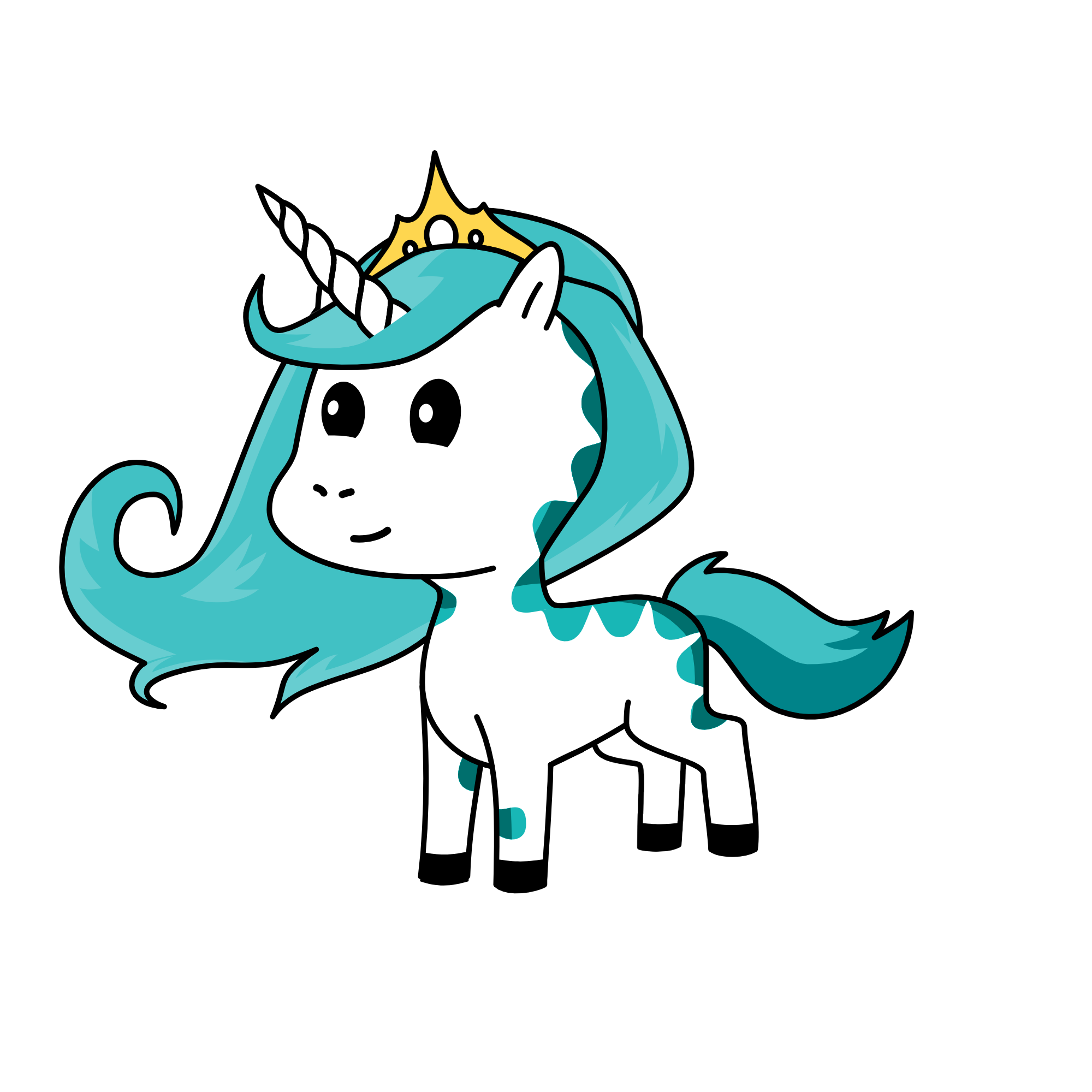 winter, the unicorn