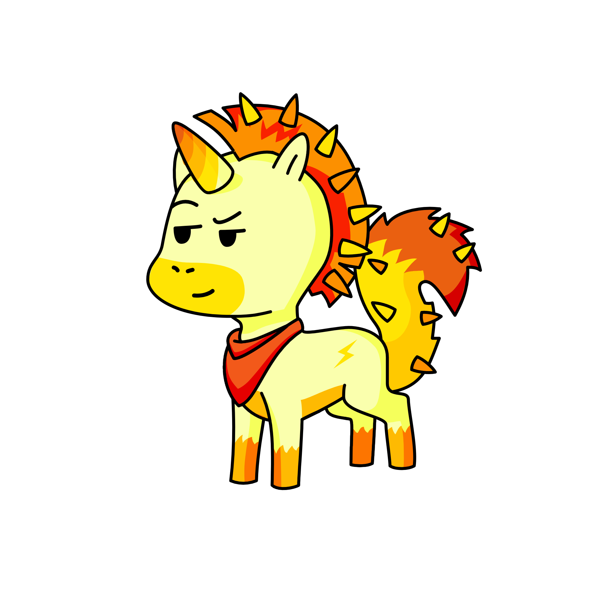 max the heat prince, the unicorn