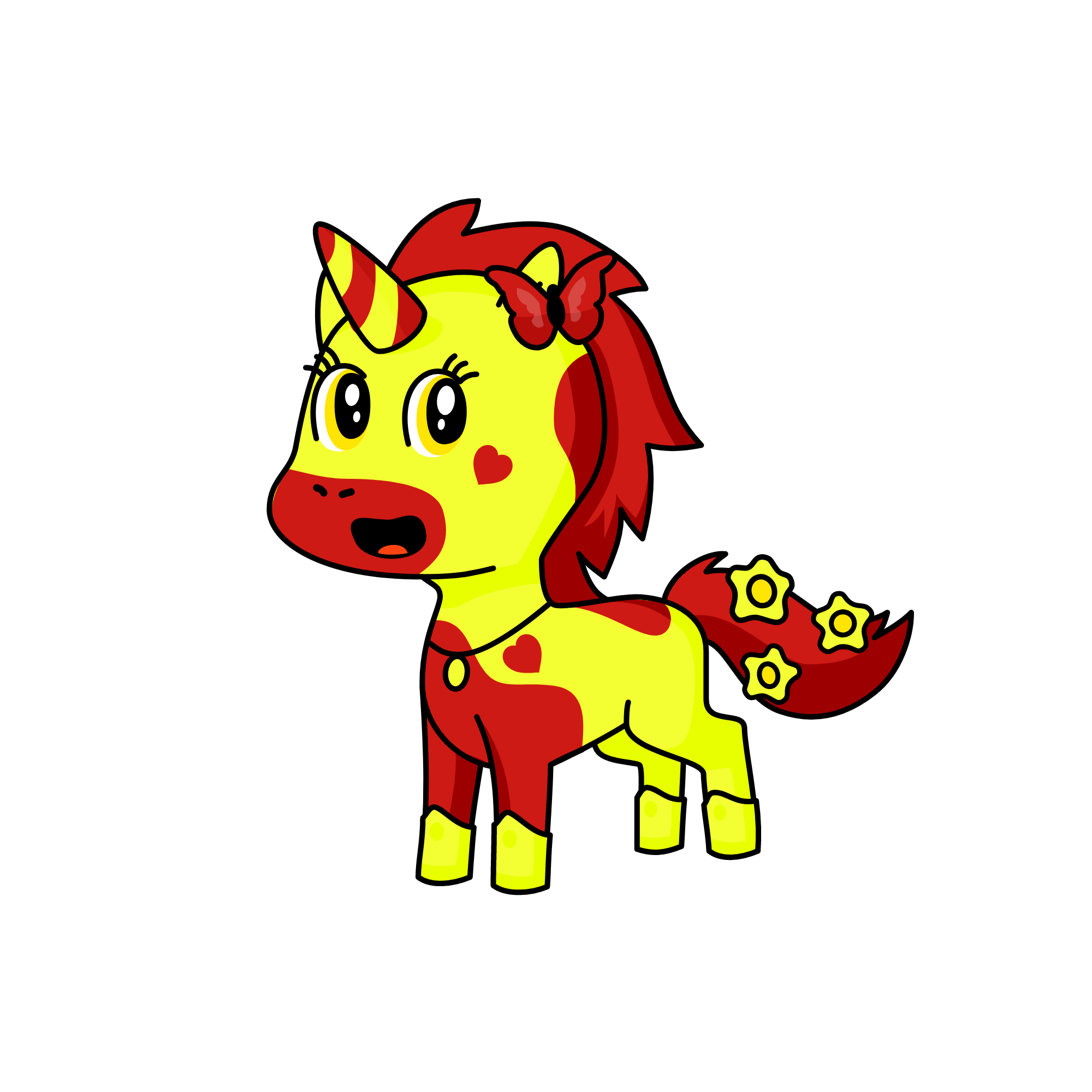 Princess Eyra, the unicorn