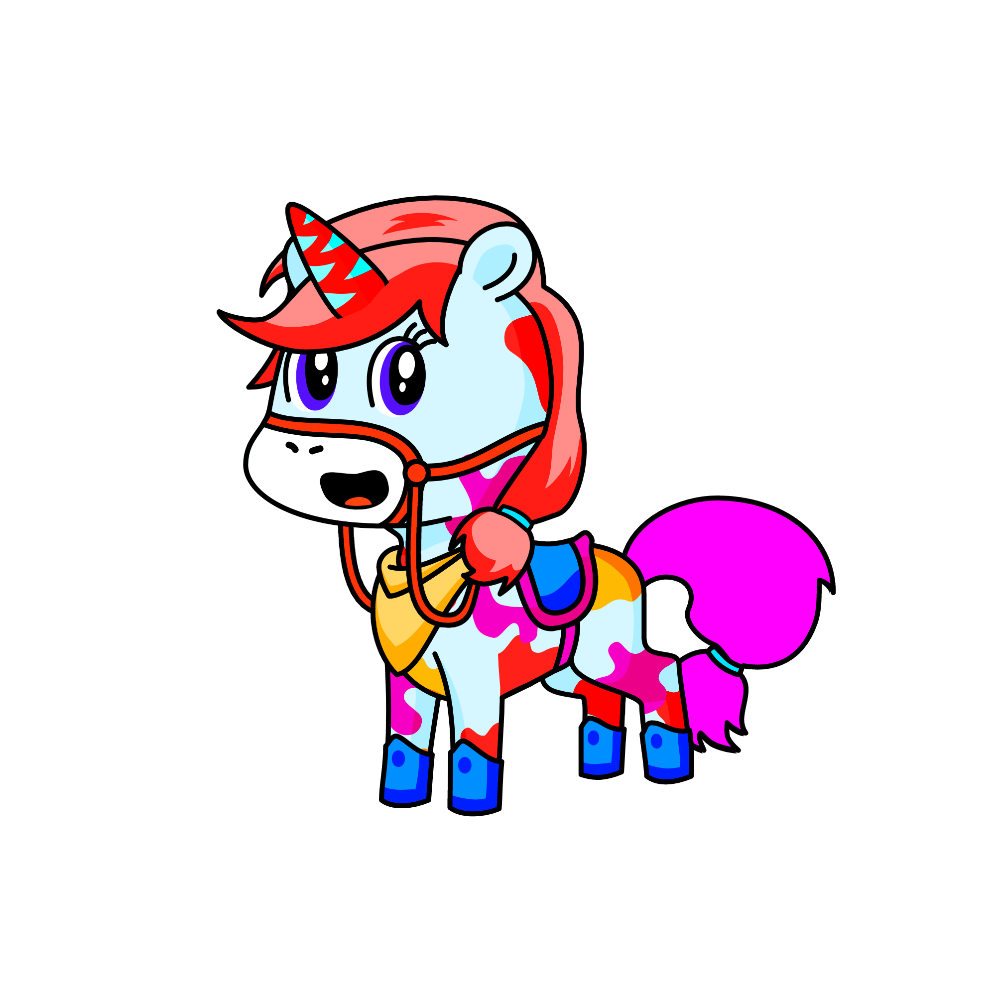 meep, the unicorn
