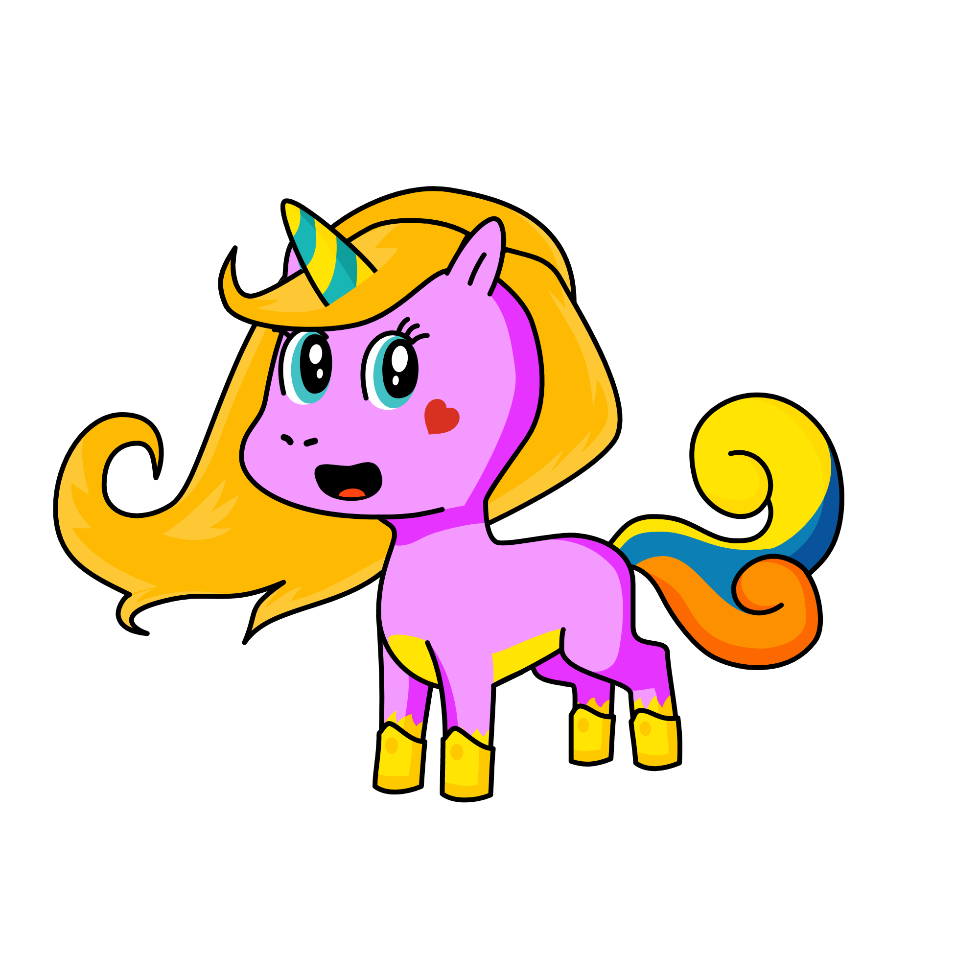 Melanie, the unicorn