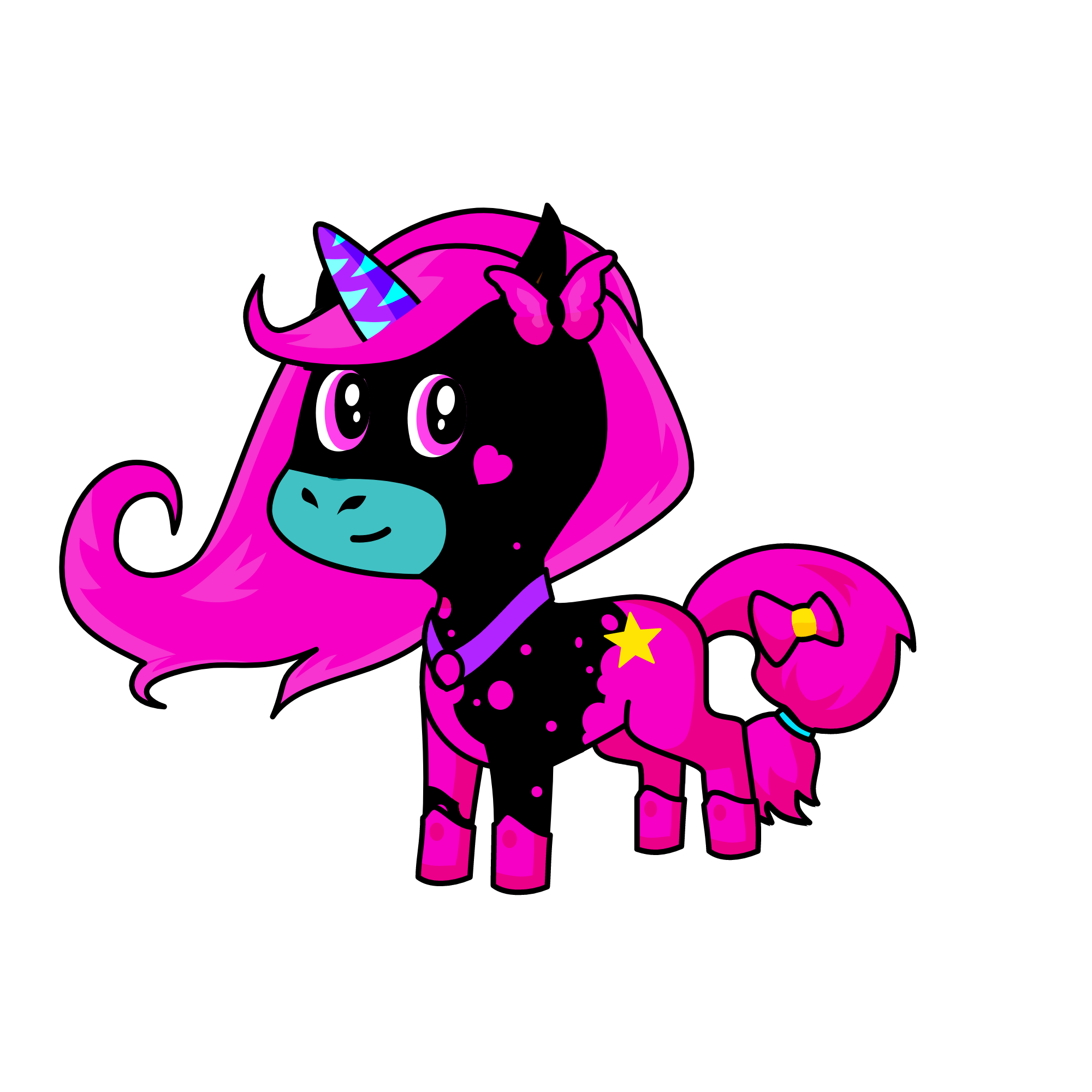 Nightmare, the unicorn