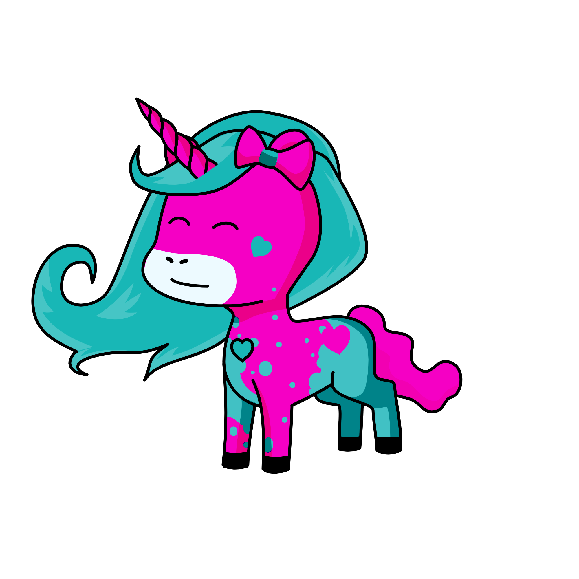 Pinky T., the unicorn