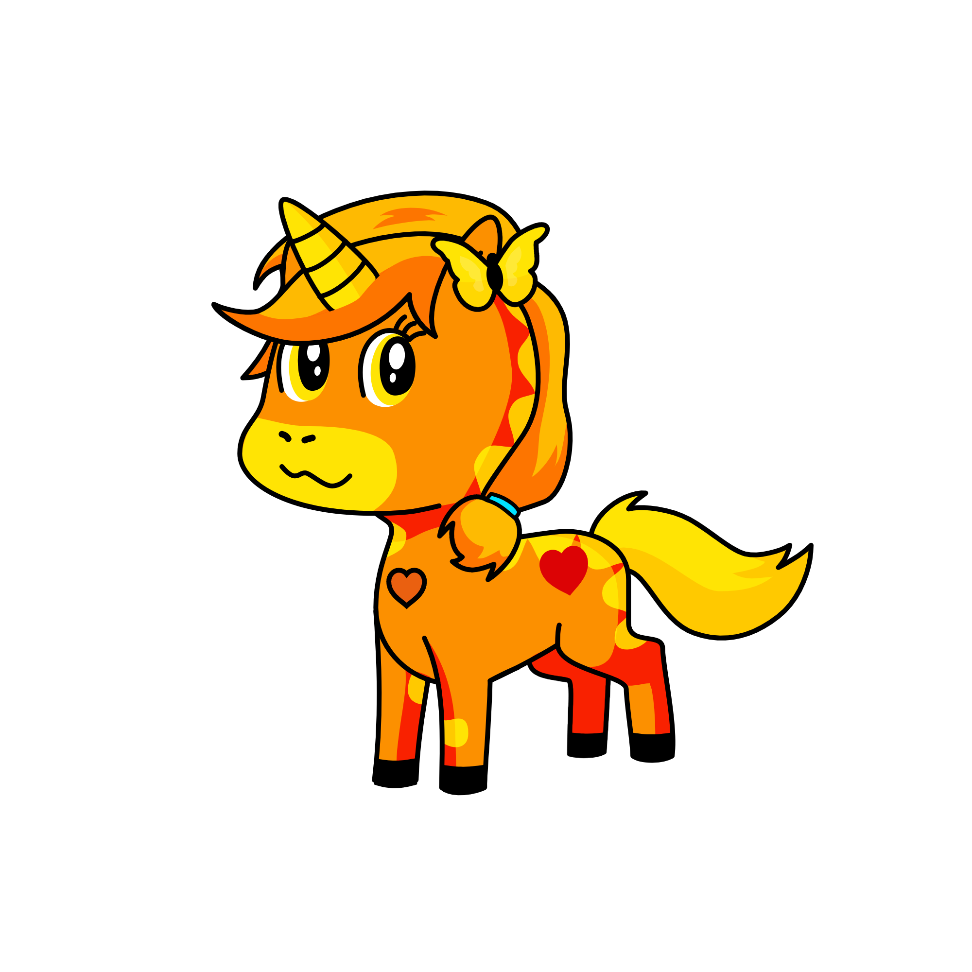 Flora, the unicorn